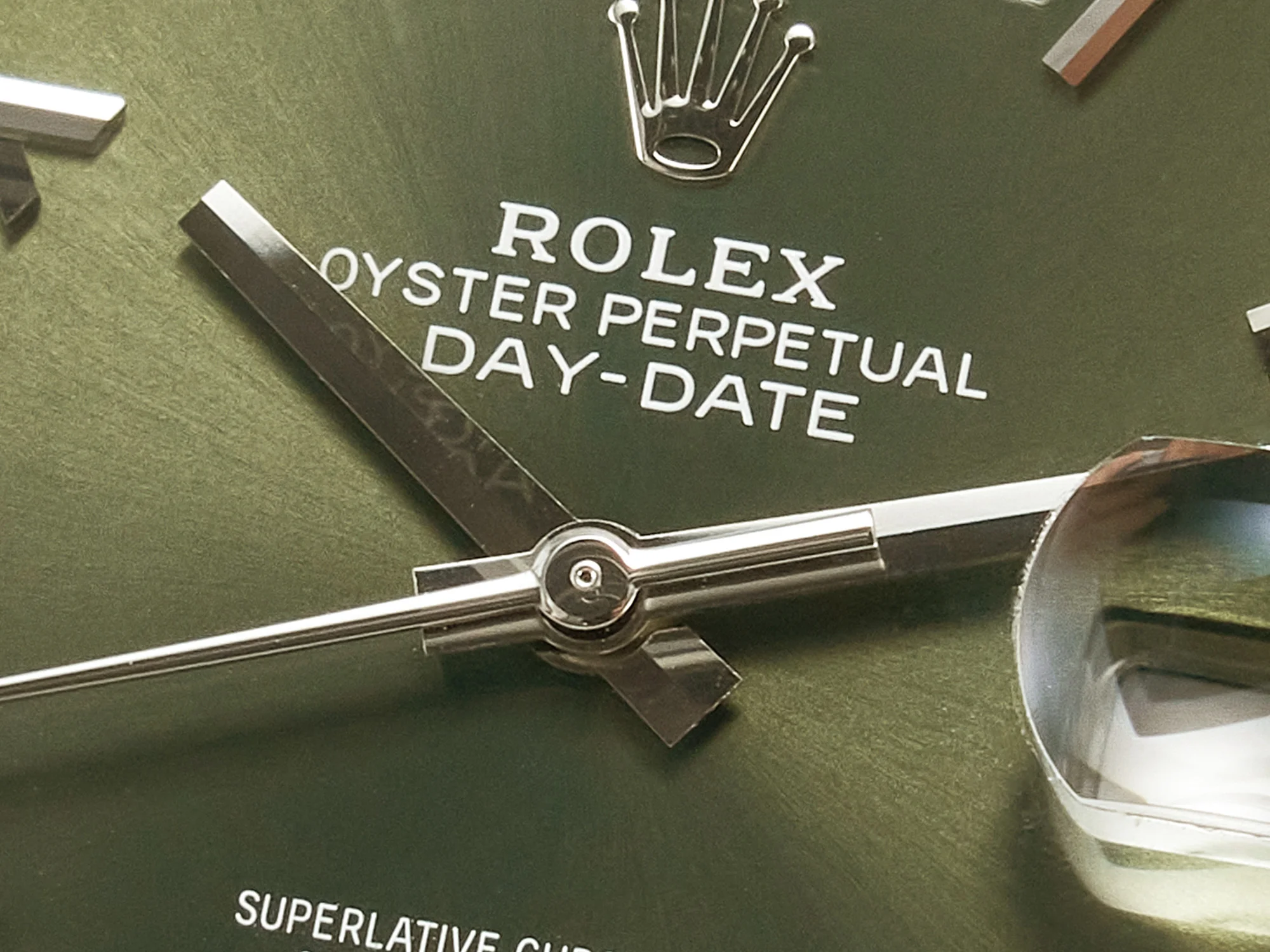 Day Date 40 SS 228239 ARF 1:1 Best Edition Green Roman Dial on President Bracelet VR3255