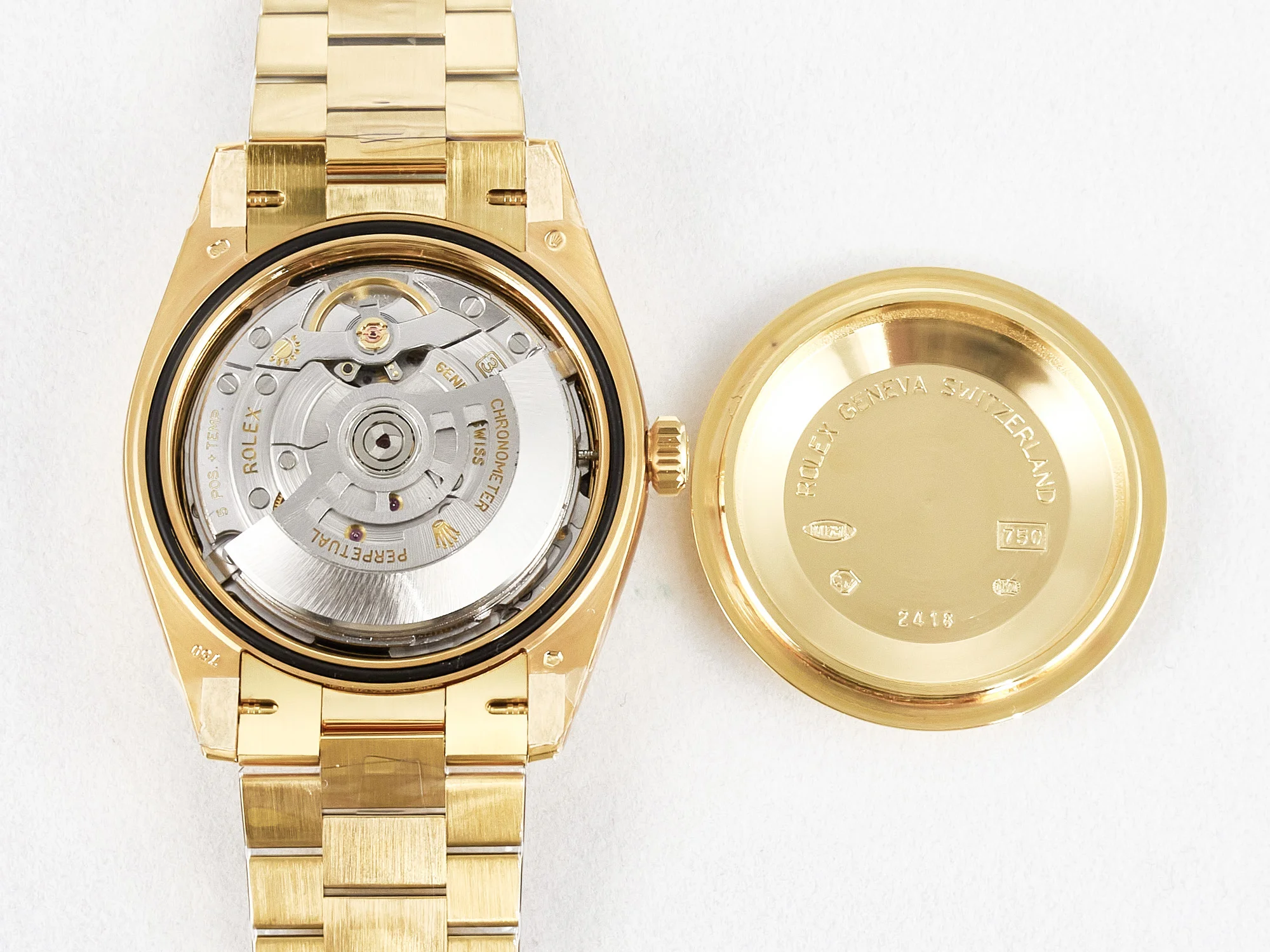 Day Date 40 YG 228238 ARF 1:1 Best Edition YG Roman Dial on President Bracelet VR3255