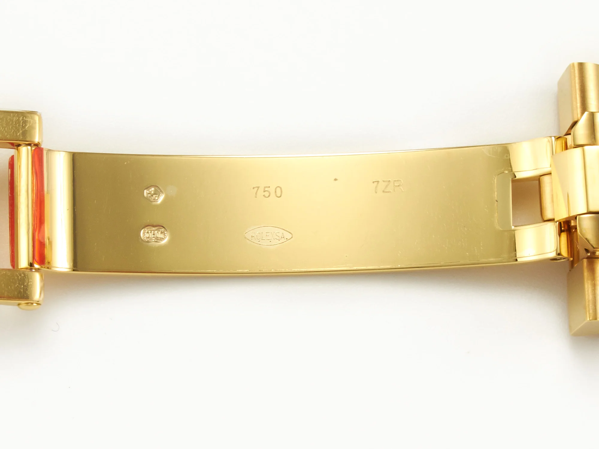 DayDate 40 228238 ARF 904L Steel Gold Stick Dial on President Bracelet VR3255