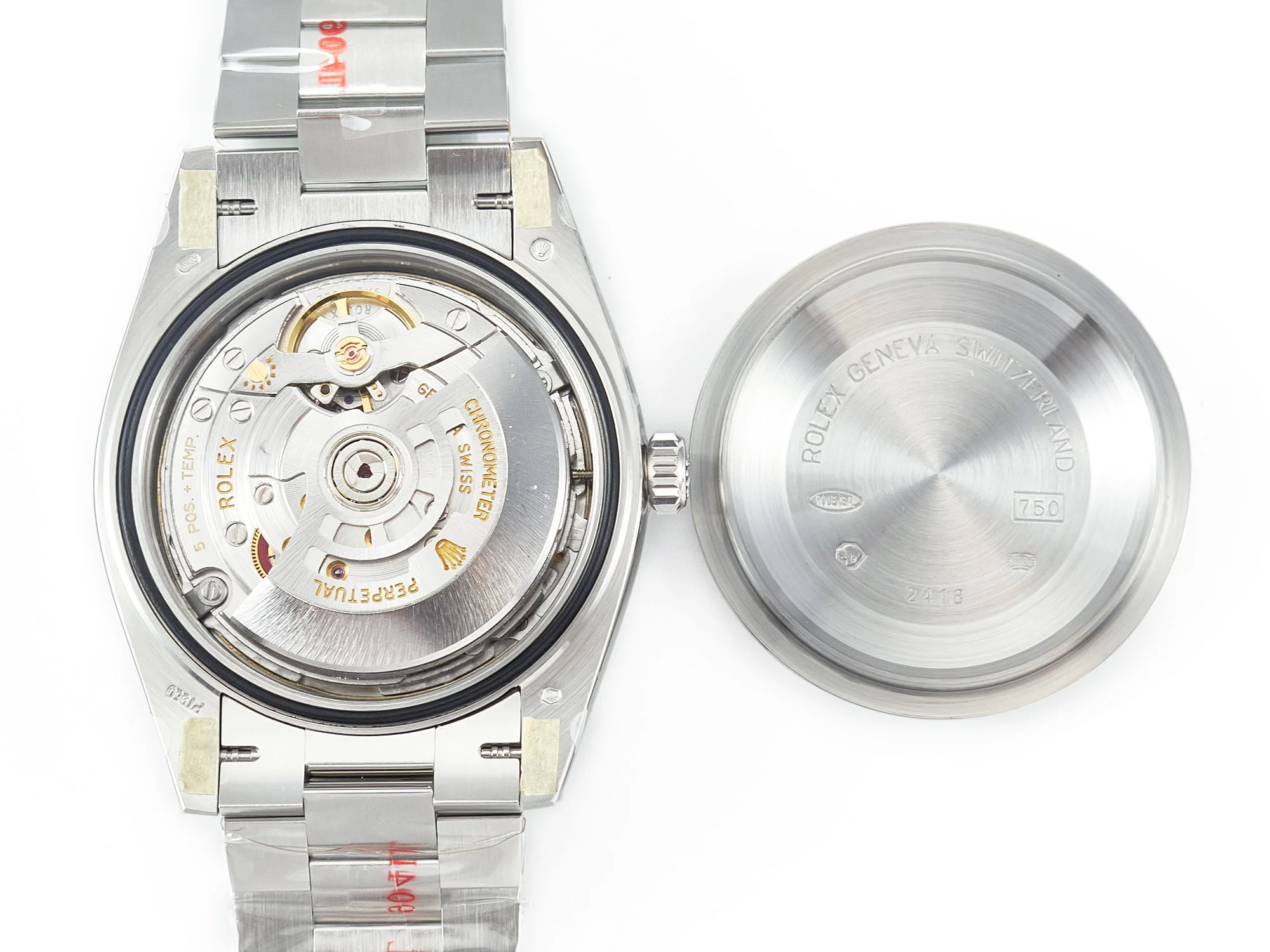 DayDate 40 228239 ARF 904L Steel Black Dial on President Bracelet VR3255