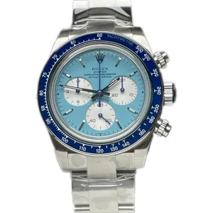 Daytona 116500 Scona Artisans de Genève Unveils Blue Dial in Steel