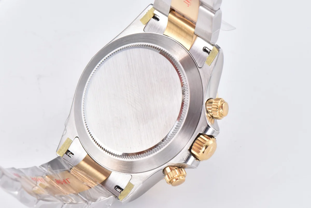 Daytona 116503LN White Dial with Diamond Marker in Steel/Yellow Gold