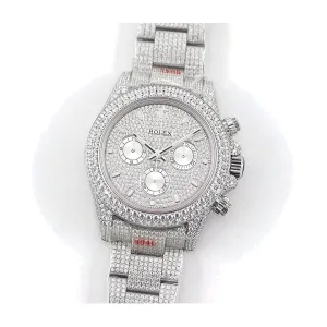 Daytona 116505 Diamond Paved Dial with Stick Marker in Steel