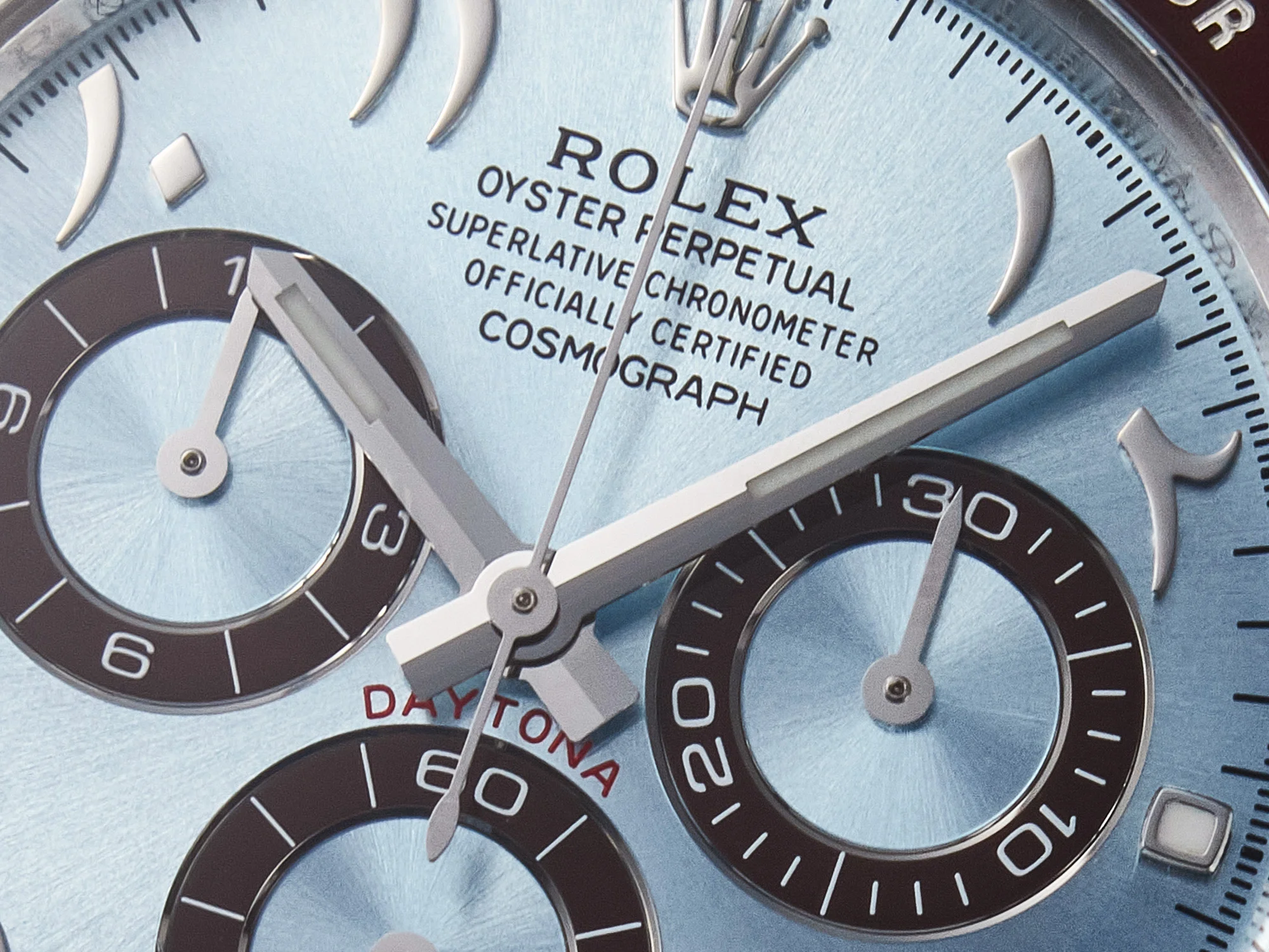 Daytona 116506 Clean 1:1 Best Edition Ice Blue Dial Arabic Markers on SS Bracelet SA4130 V2