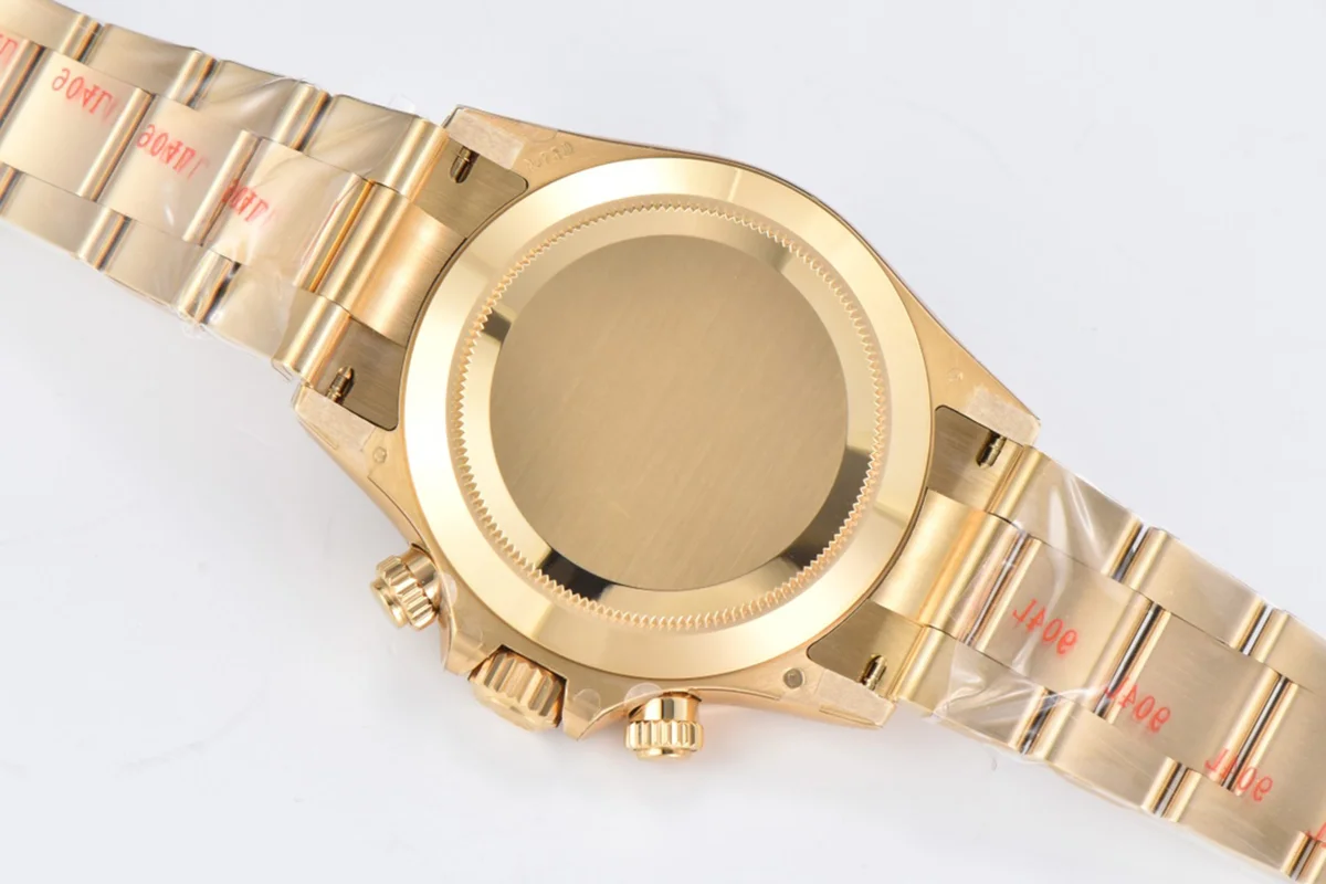 Daytona 116508 Black Dial with Diamond Markers in Yellow Gold