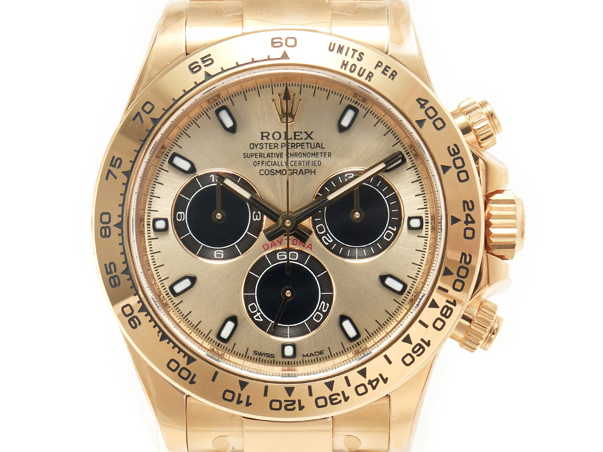Daytona 116508 Clean Best Edition 904L Steel YG/Black Dial on YG Bracelet SA4130