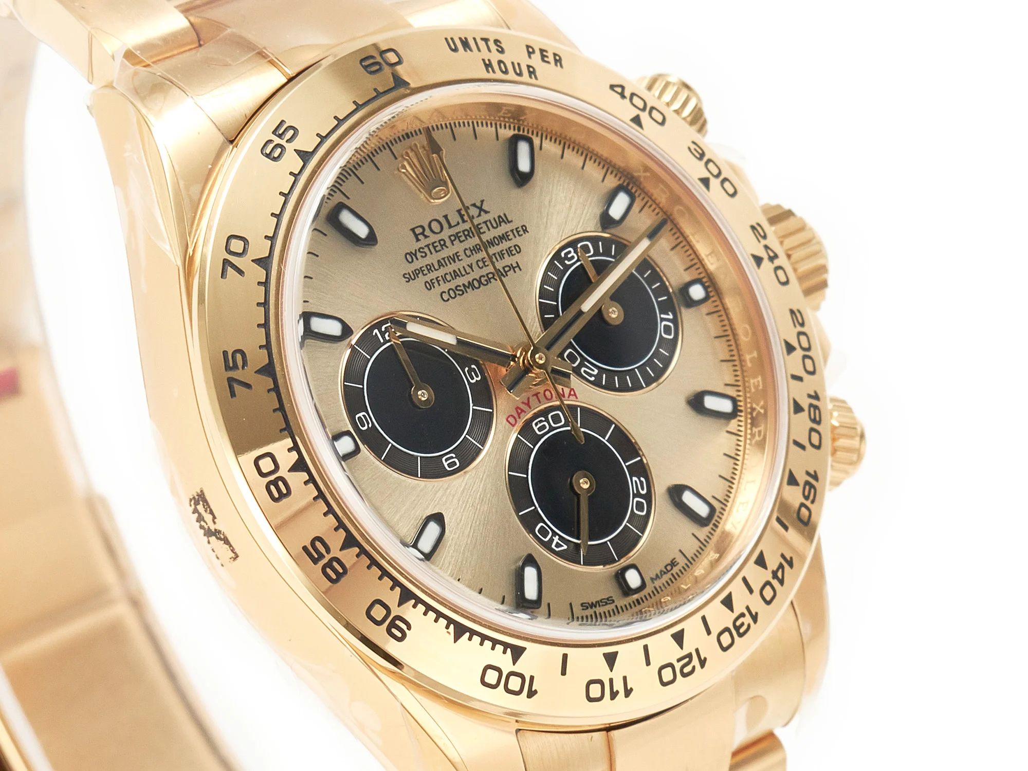 Daytona 116508 Clean Best Edition 904L Steel YG/Black Dial on YG Bracelet SA4130