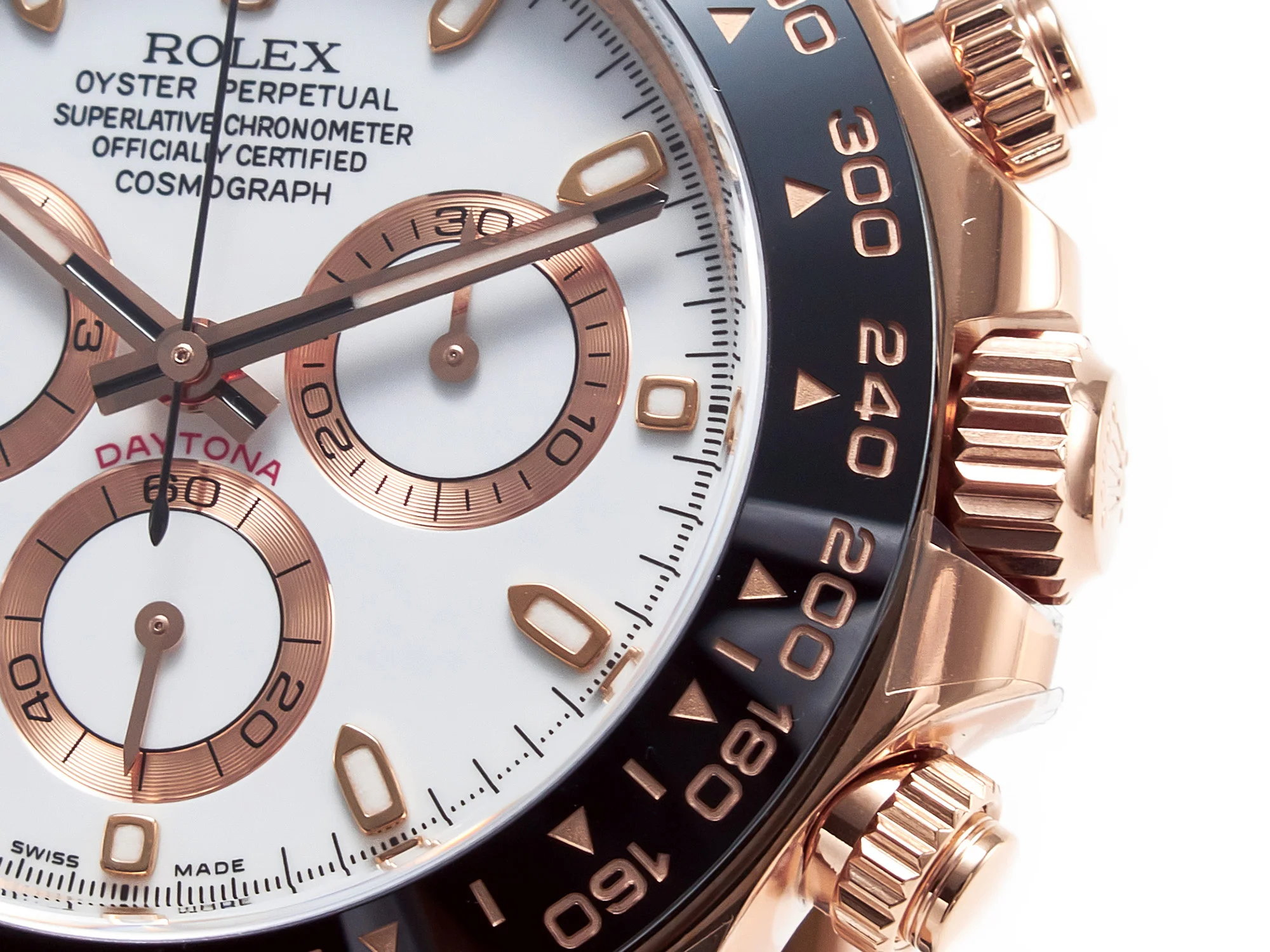 Daytona 116515 Clean 1:1 Best Edition 904L Steel RG White Dial on Oysterflex Strap SA4130
