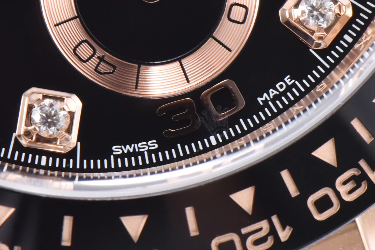 Daytona 116515LN Black Dial in Everose Gold