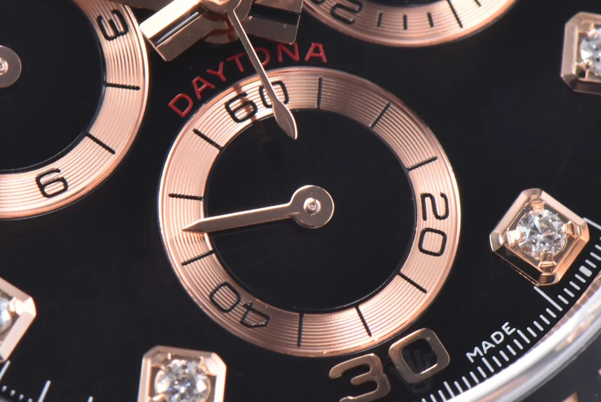 Daytona 116515LN Black Dial in Everose Gold