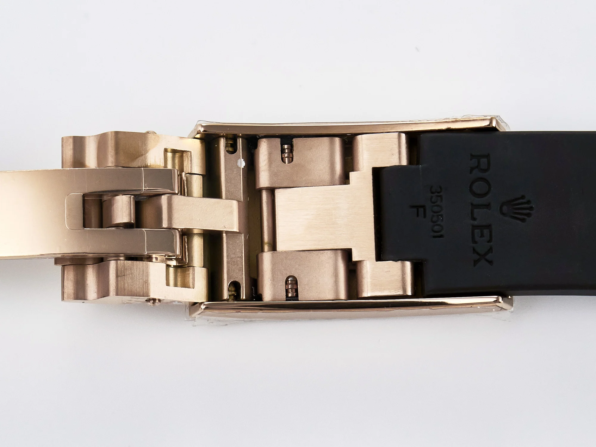 Daytona 126515 QF 1:1 Best Edition Black/RG Diamonds Dial on Oysterflex Strap SH4131 V6(Gain Weight)