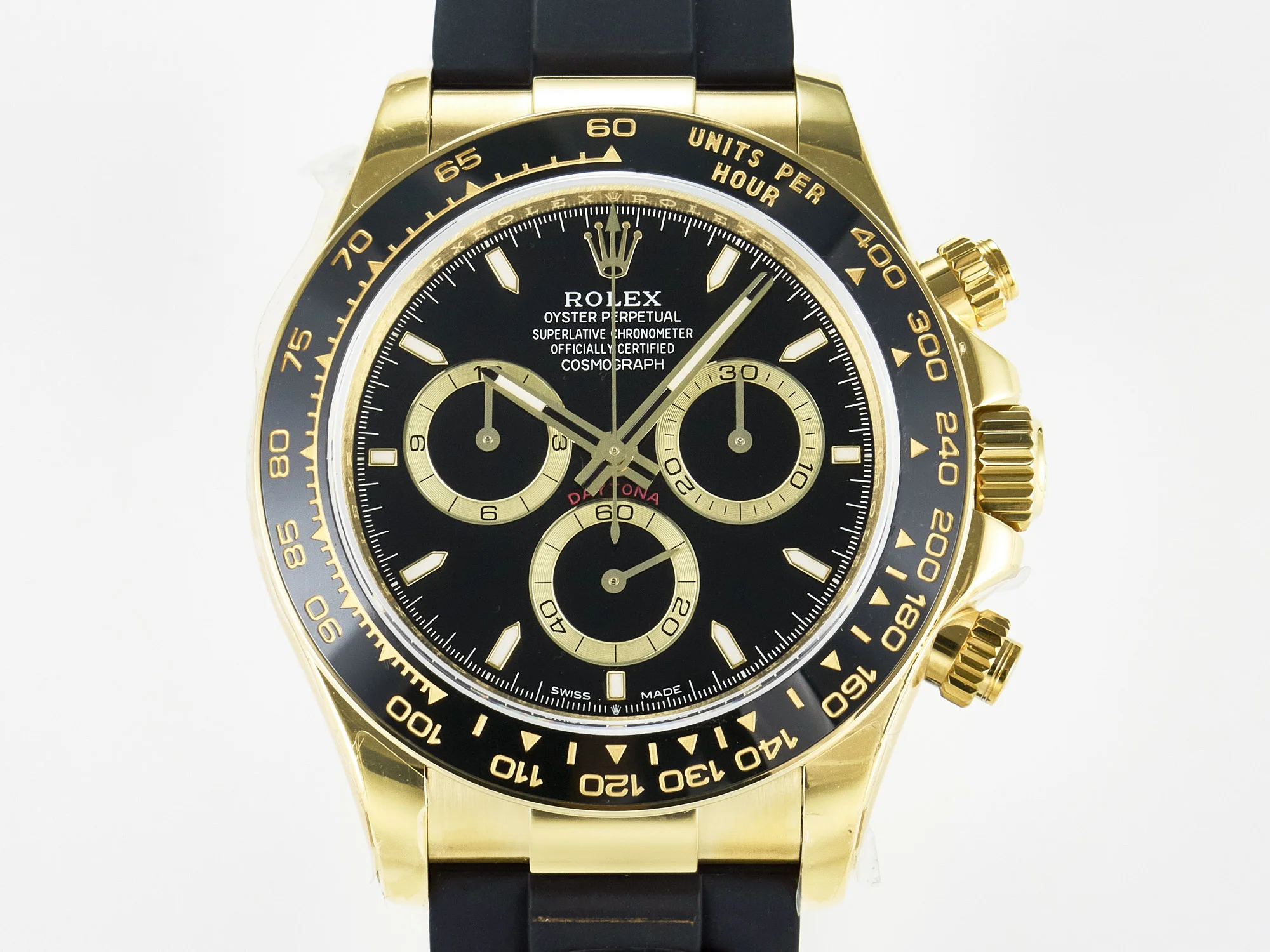 Daytona 126518 QF 1:1 Best Edition Black Dial on Oysterflex Strap SH4131 V6(Gain Weight)