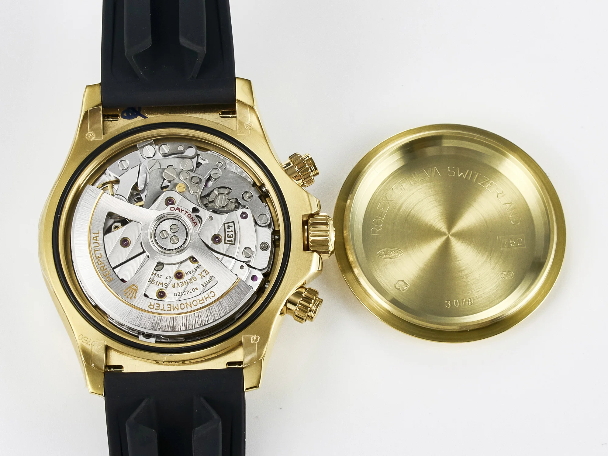 Daytona 126518 QF 1:1 Best Edition Black/YG Diamonds Dial on Oysterflex Strap SH4131 V6(Gain Weight)