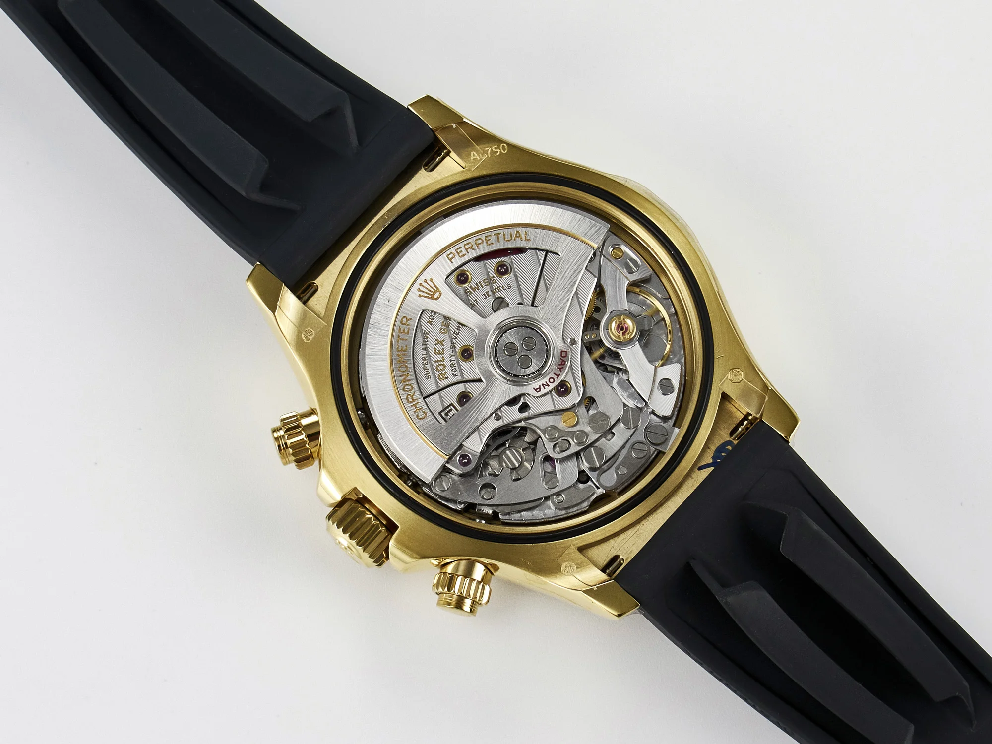 Daytona 126518 QF 1:1 Best Edition Black/YG Diamonds Dial on Oysterflex Strap SH4131 V6(Gain Weight)