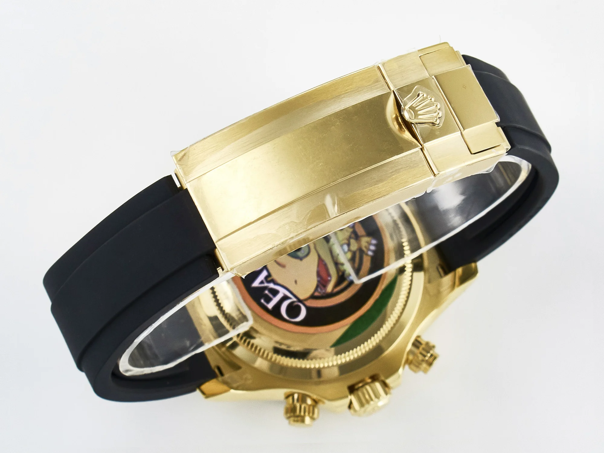 Daytona 126518 QF 1:1 Best Edition YG/Black Dial on Oysterflex Strap SH4131 V6(Gain Weight)
