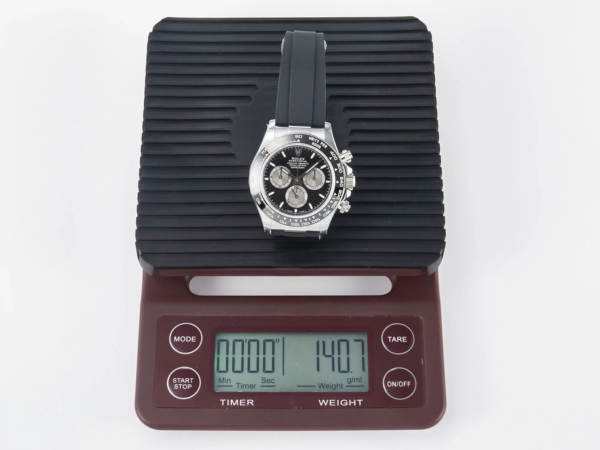 Daytona 126519 QF 1:1 Best Edition Black/Silver Dial on Oysterflex Strap SH4131 V6(Gain Weight)