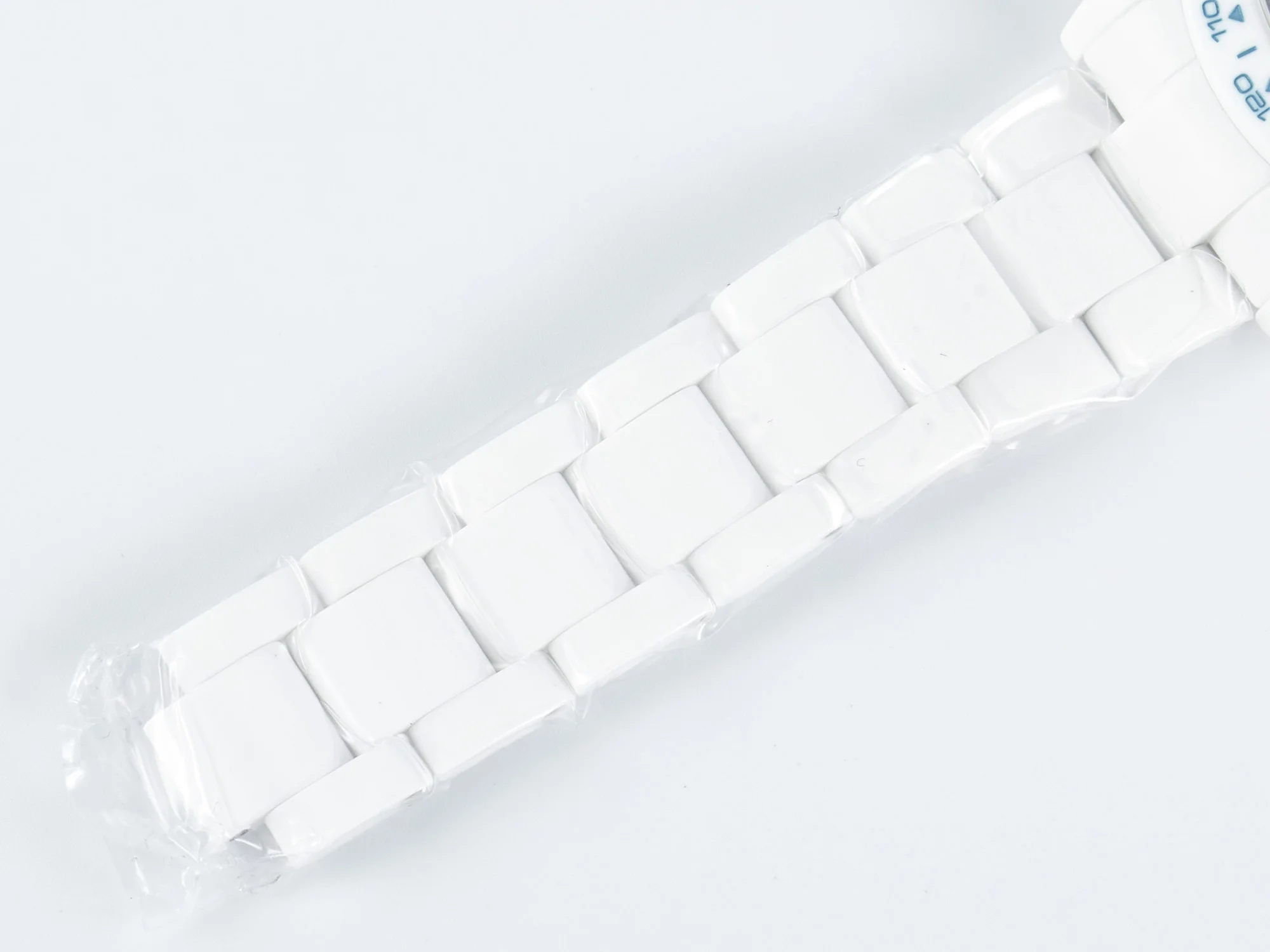 Daytona AET White Solid Ceramic Case and Bracelet Avocado Green Dial N6F 1:1 Best Edition DD4801