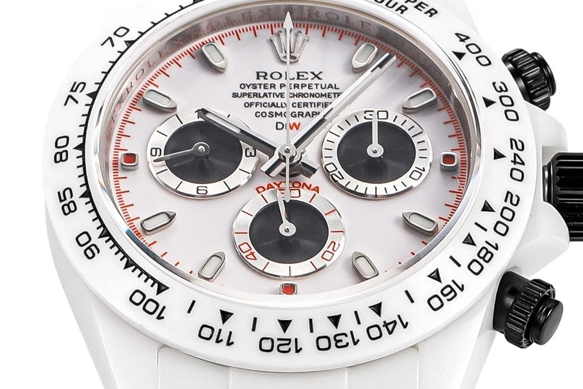 Daytona DIW Speedster White Dial in Ceramic