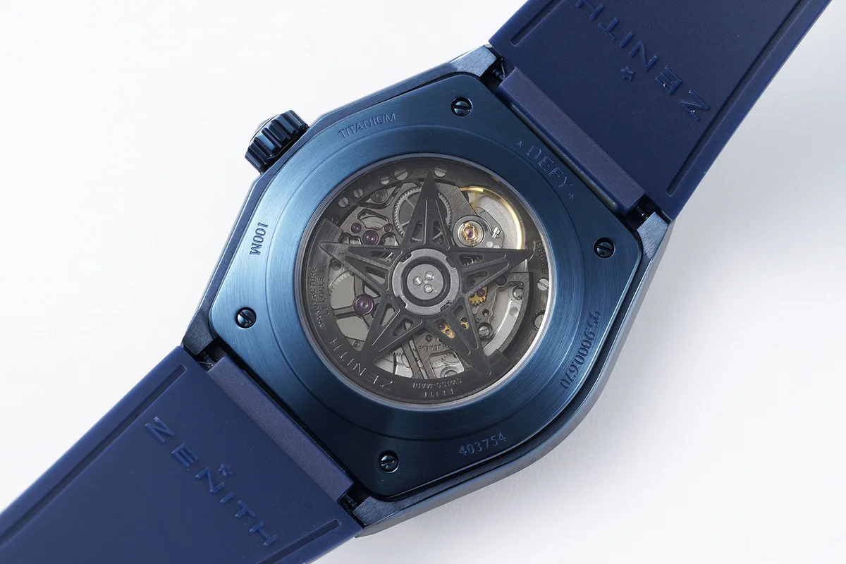 Defy Classic Blue/white in Blue PVD