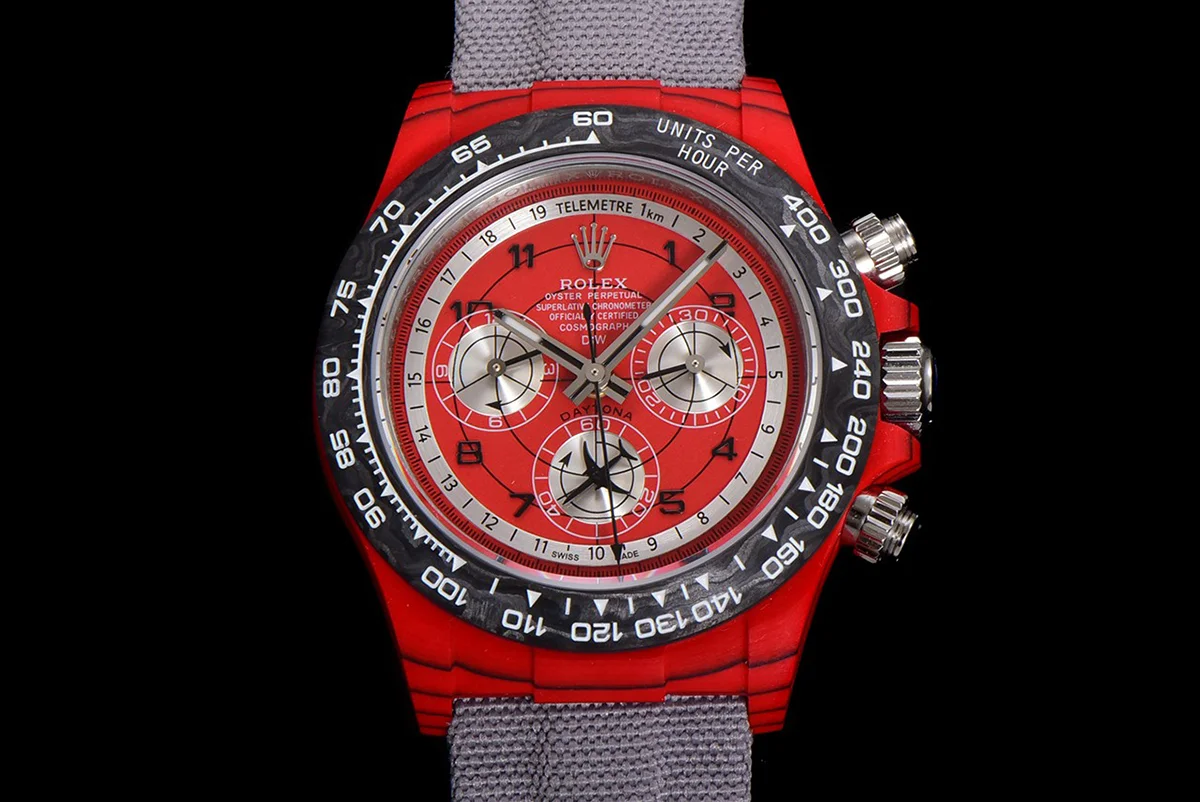 DIW Daytona Avia Red Quartz Fiber