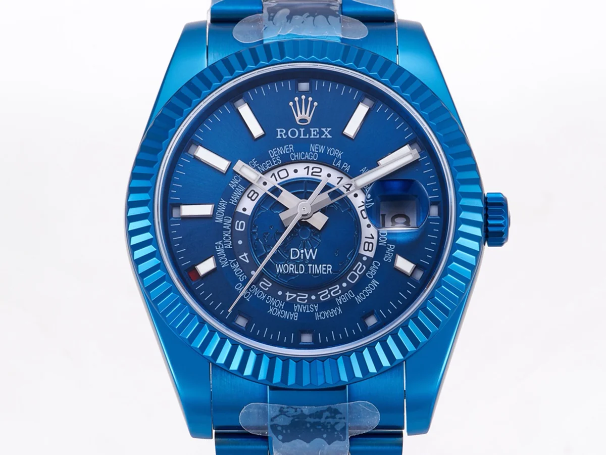 DIW Sky Dweller Blue DLC Worldtimer