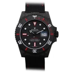 DIW Submariner Carbon Red