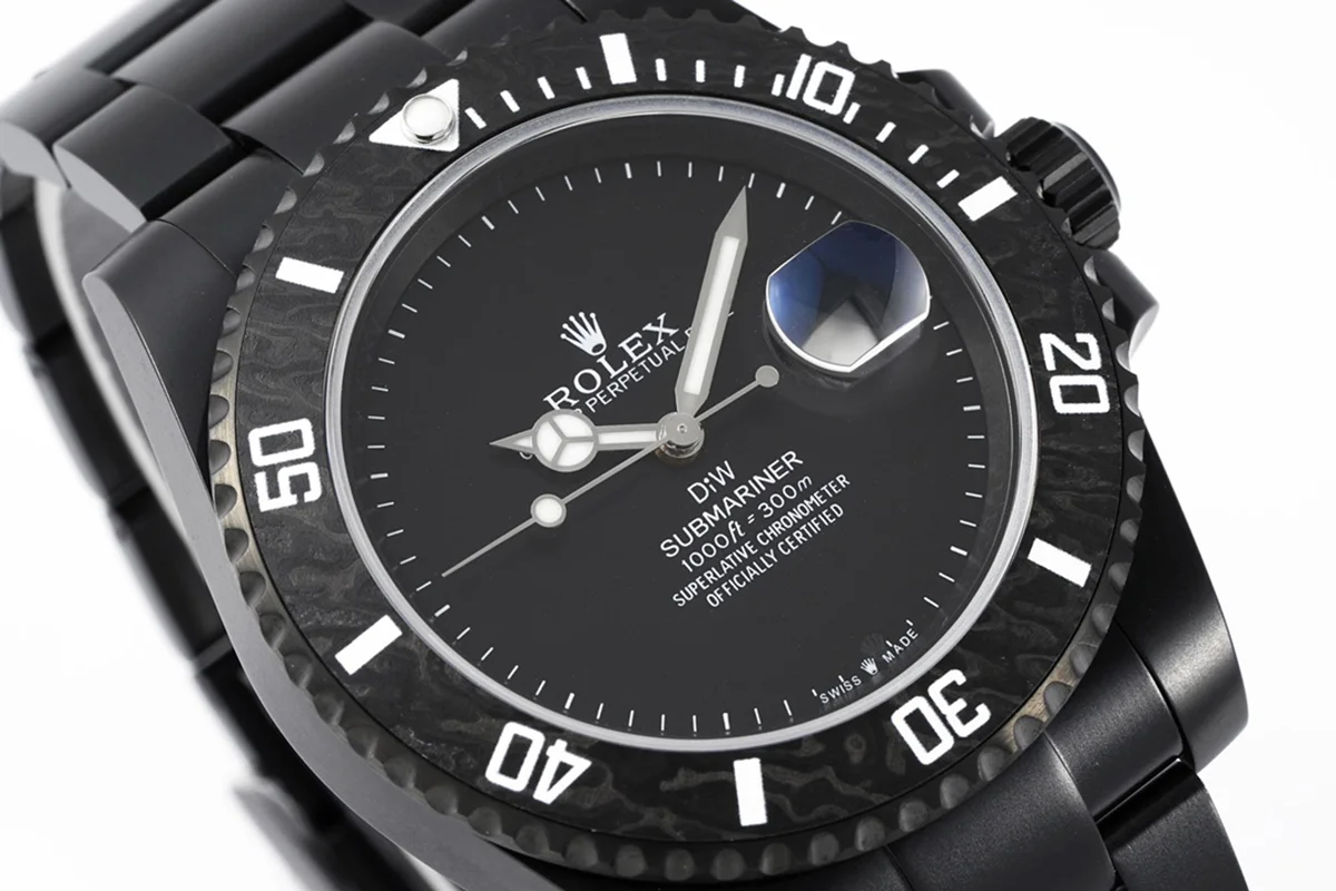 DIW Submariner Ghost Black Dial