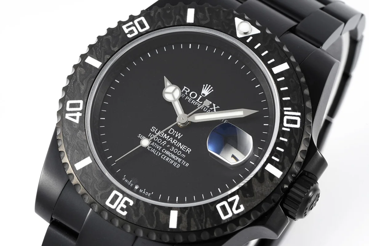 DIW Submariner Ghost Black Dial