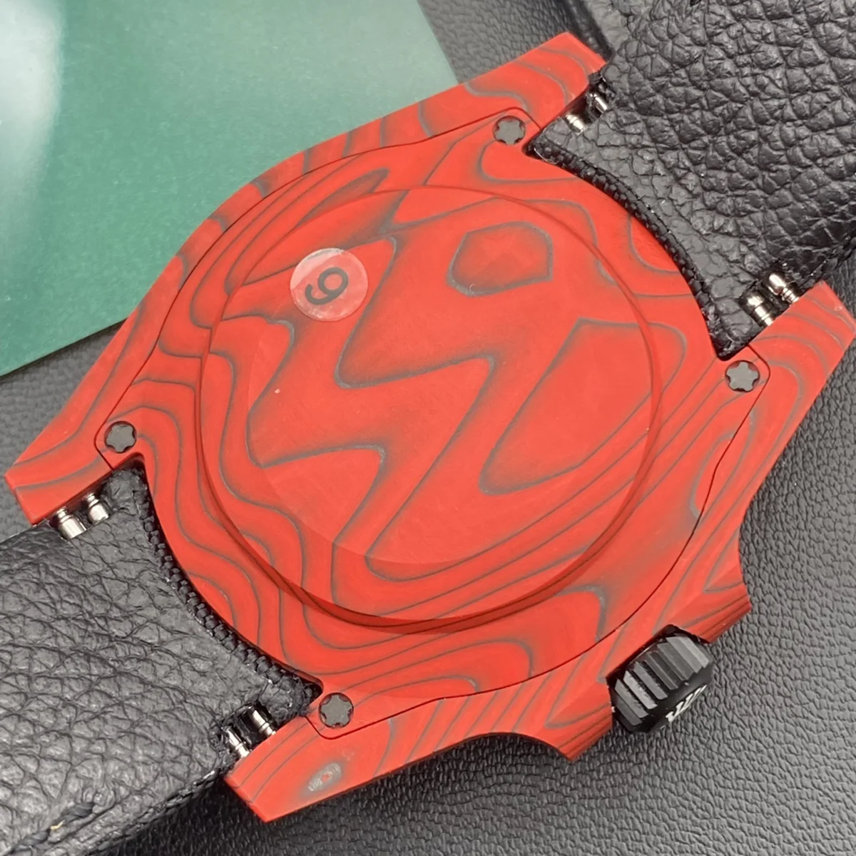 DIW Submariner Red Carbon