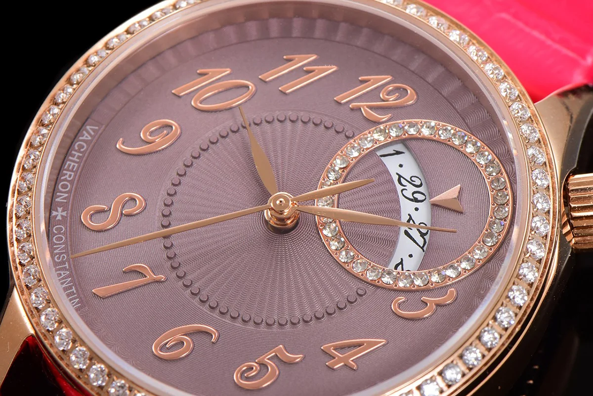 Egerie Muse Brown Dial in Pink Gold