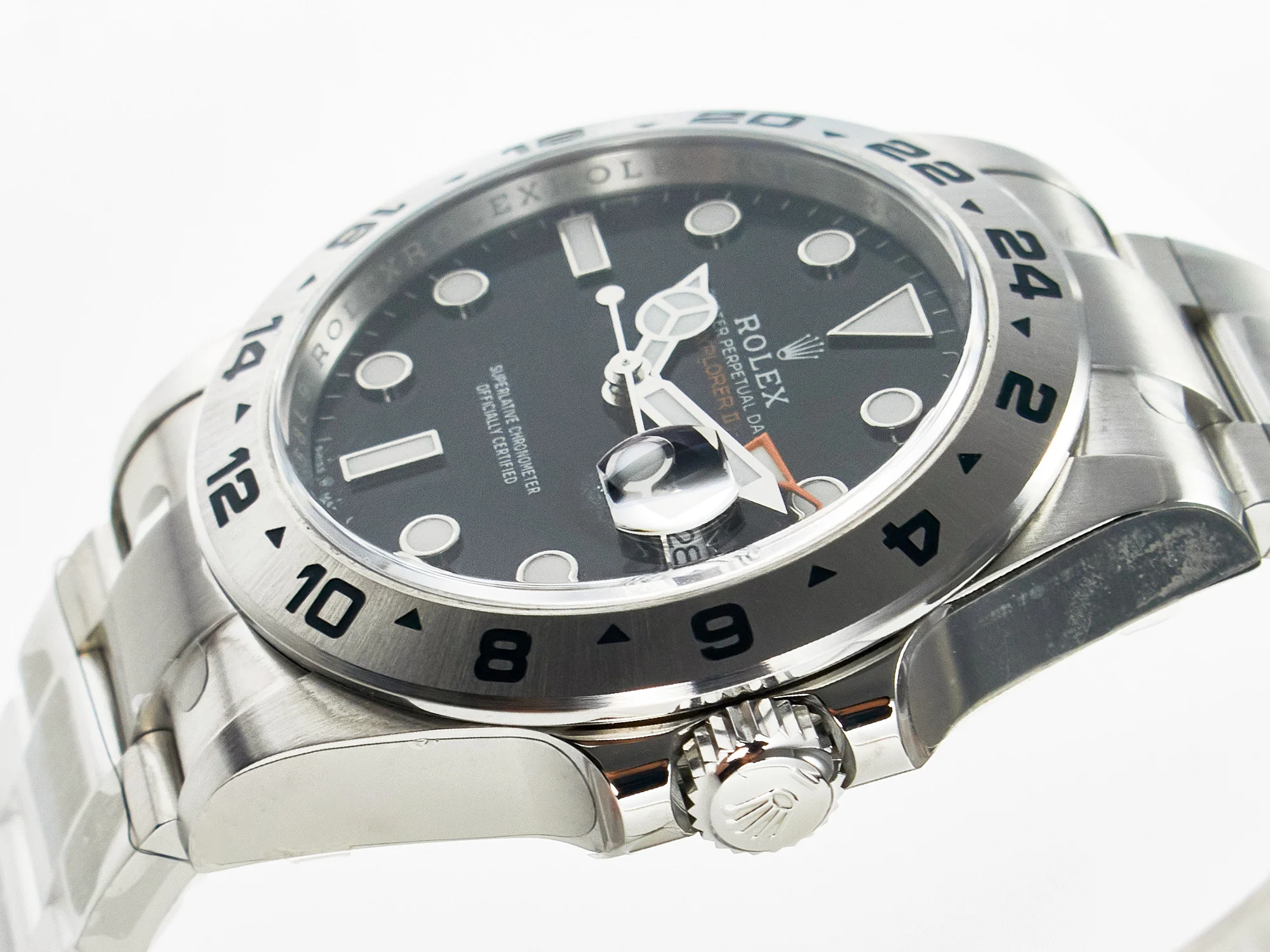 Explorer II 42mm 226570 904L SS Clean 1:1 Best Edition Black Dial on Bracelet DD3285 CHS