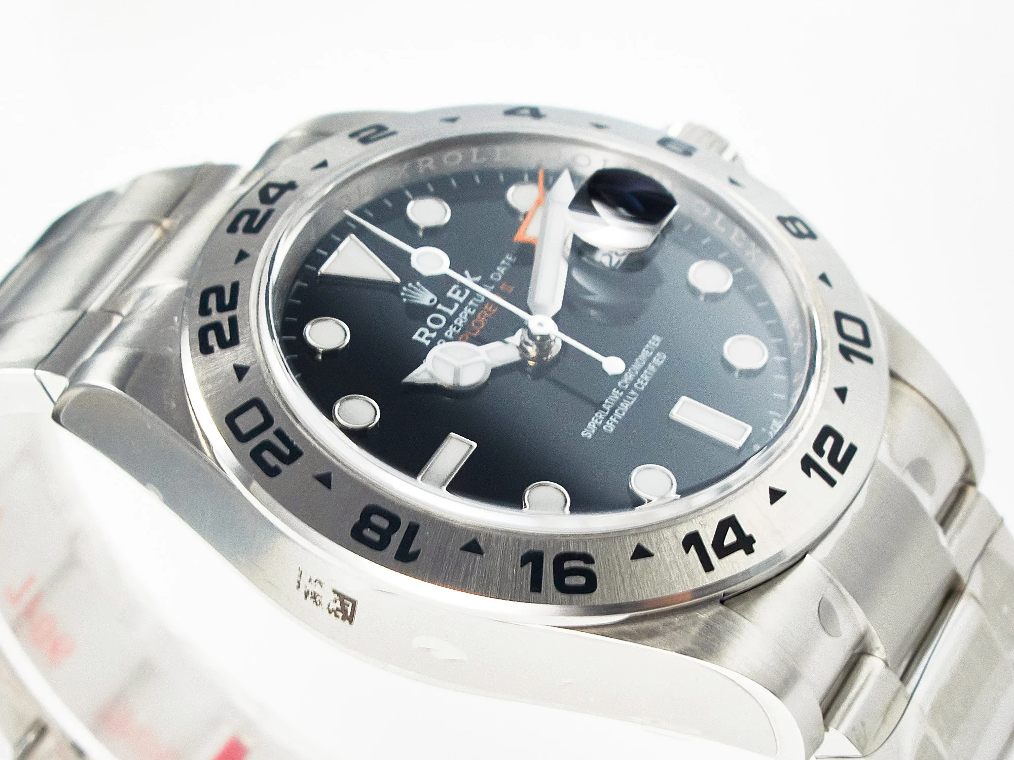 Explorer II 42mm 226570 904L SS Clean 1:1 Best Edition Black Dial on Bracelet DD3285 CHS