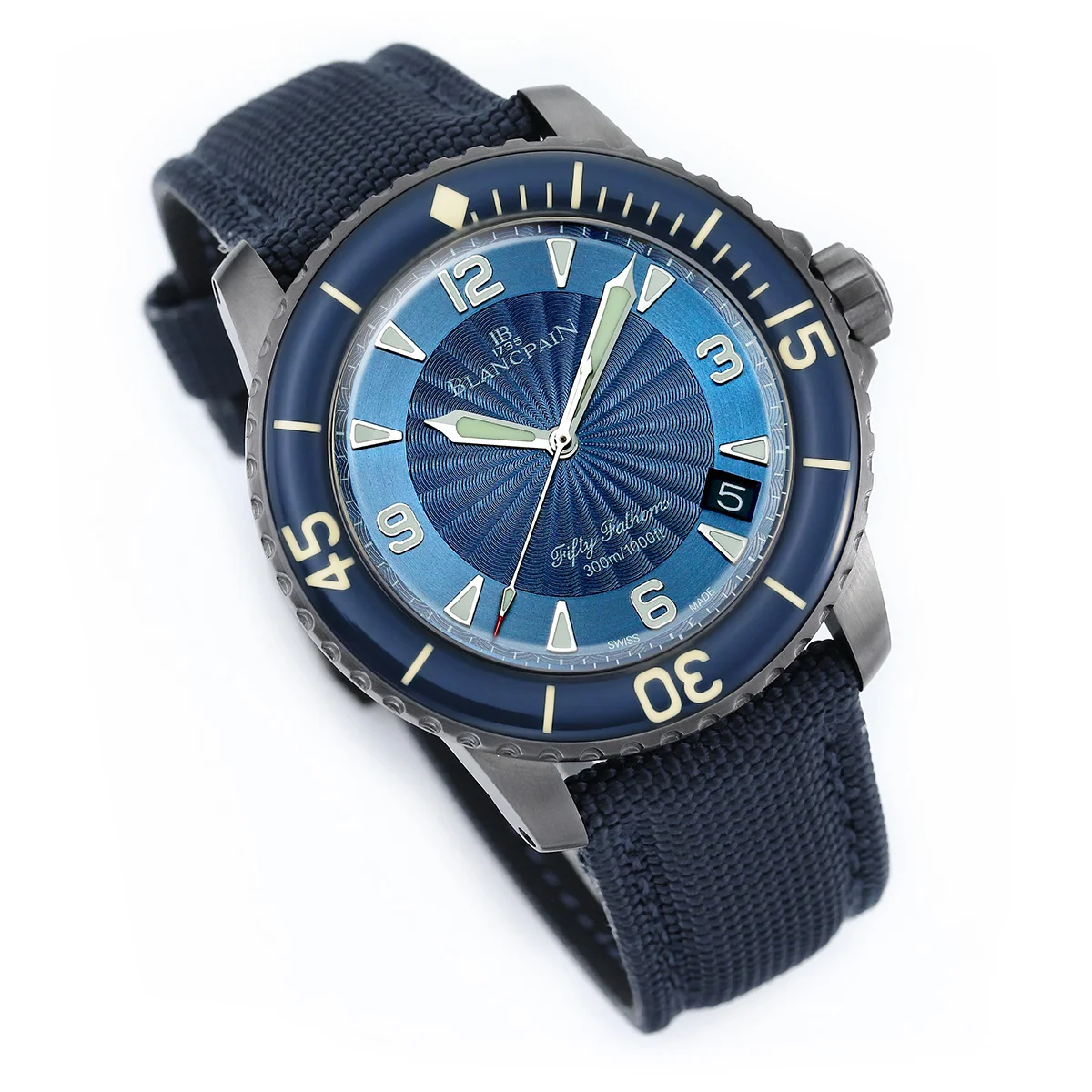 Fifty Fathoms Automatique Blue Dial Ref. 5015 12B40 O52A