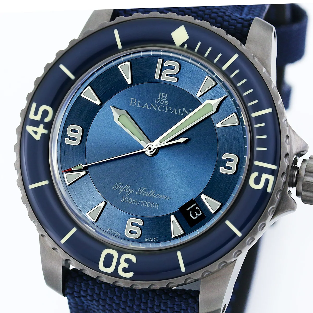 Fifty Fathoms Automatique Blue Dial Ref. 5015 12B40 O52A