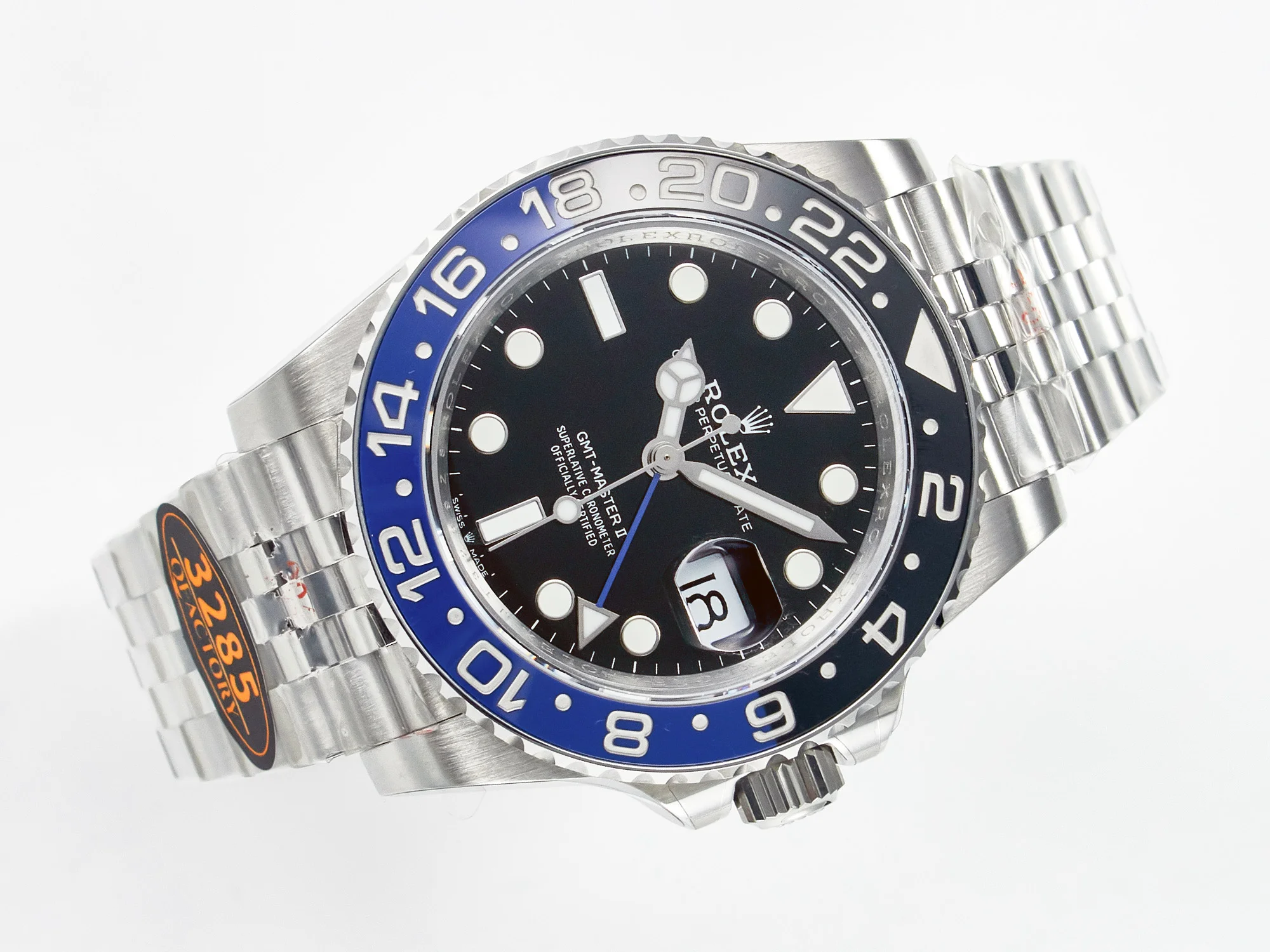 GMT-Master II 126710 BLNR Blue/Black Ceramic QF 1:1 Best Edition on Jubilee Bracelet VR3285 CHS