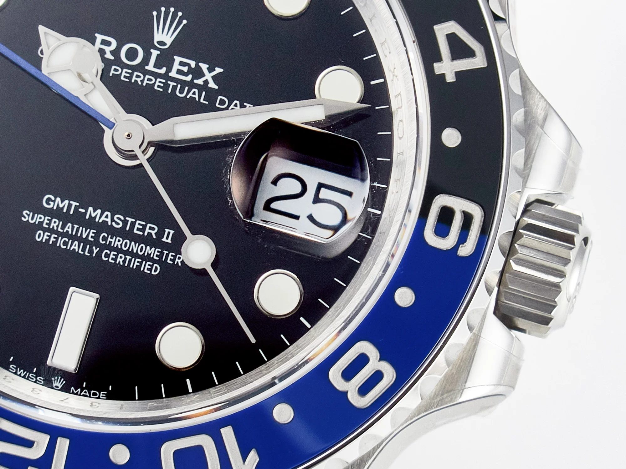 GMT-Master II 126710 BLNR Blue/Black Ceramic QF 1:1 Best Edition on Oyster Bracelet VR3285 CHS