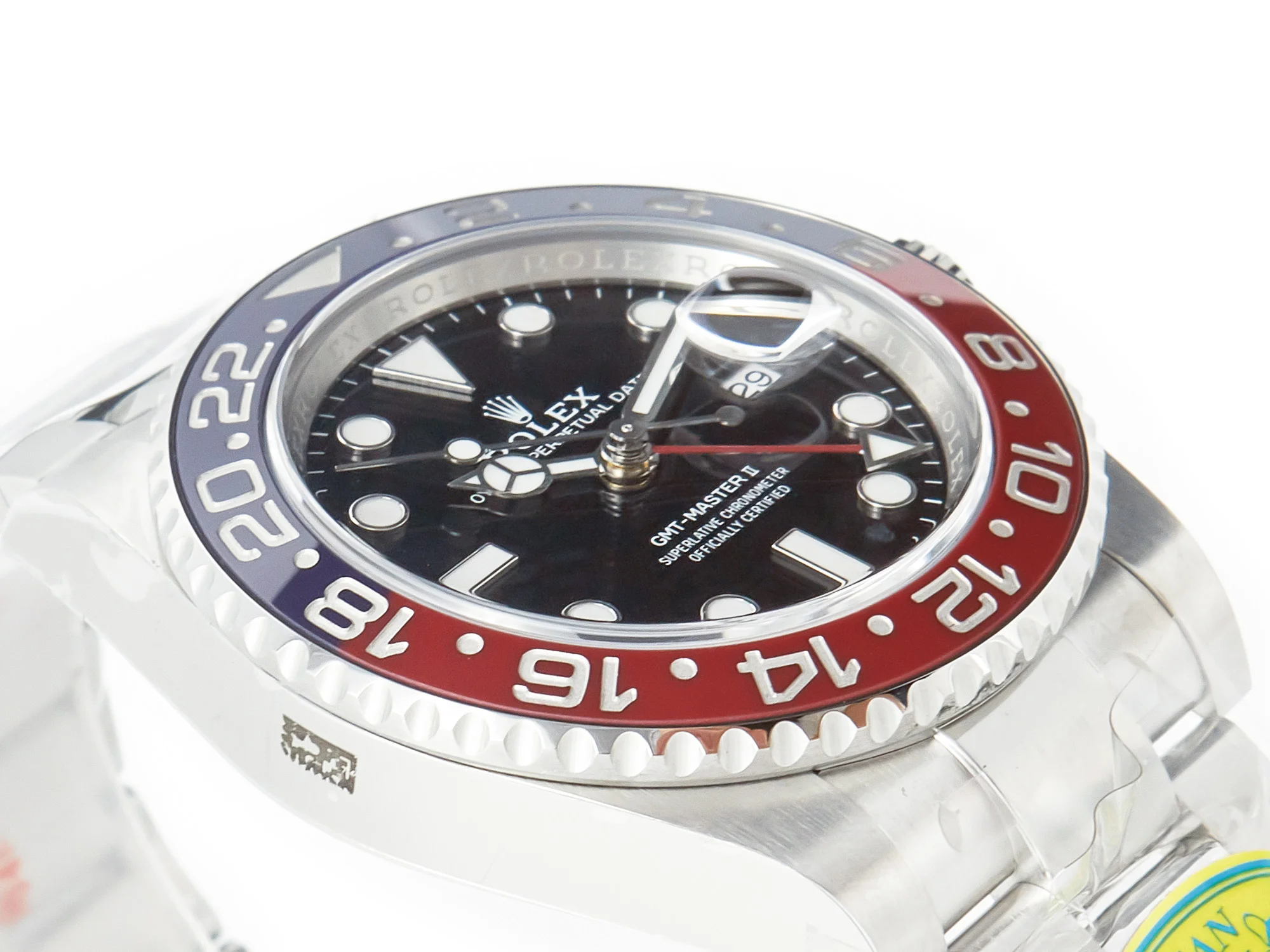 GMT-Master II 126710 BLRO Blue/Red Ceramic Clean Factory Best Edition on Oyster Bracelet DD3285 CHS V2