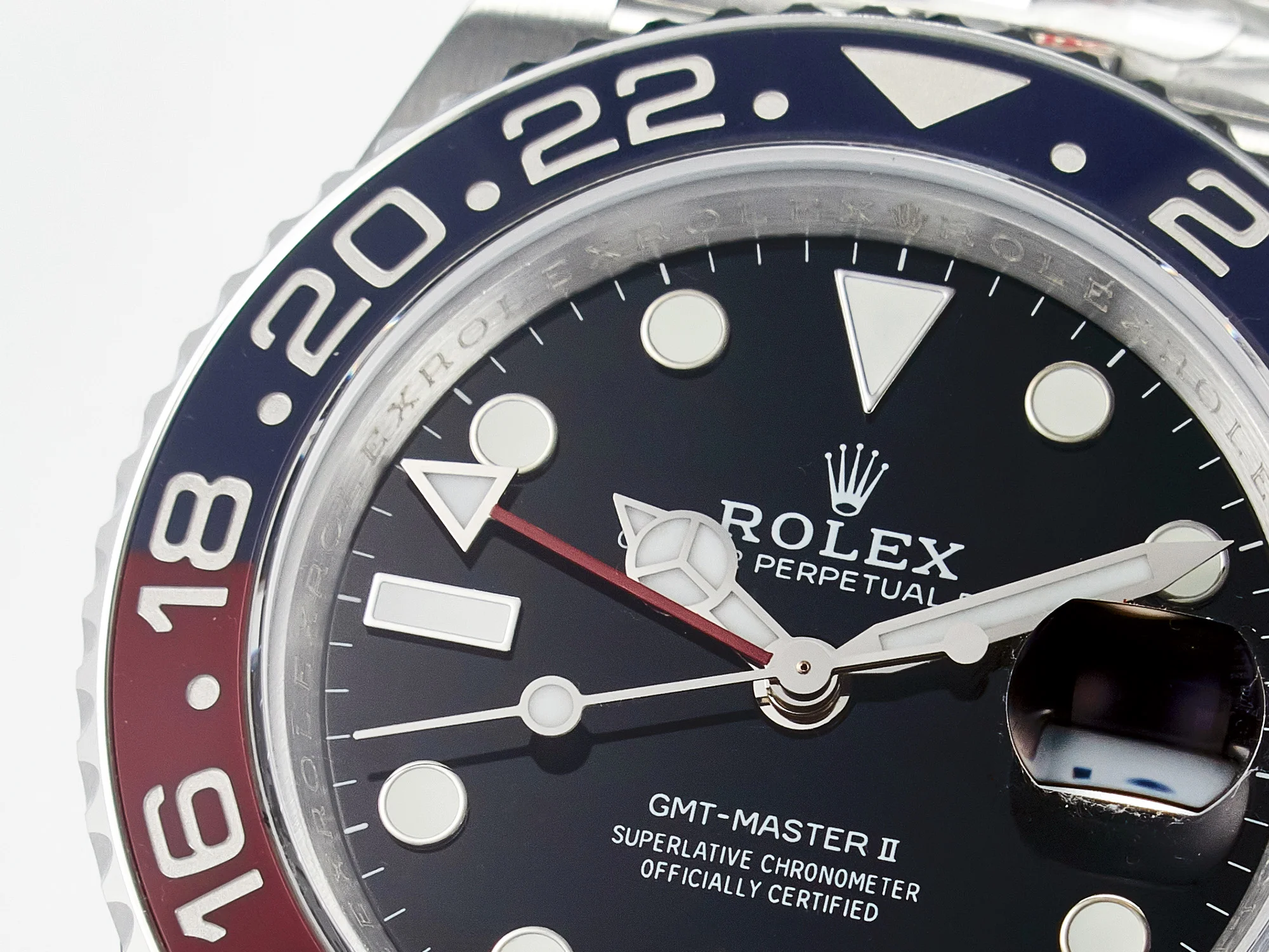 GMT-Master II 126710 BLRO Blue/Red Ceramic QF 1:1 Best Edition on Jubilee Bracelet VR3285 CHS
