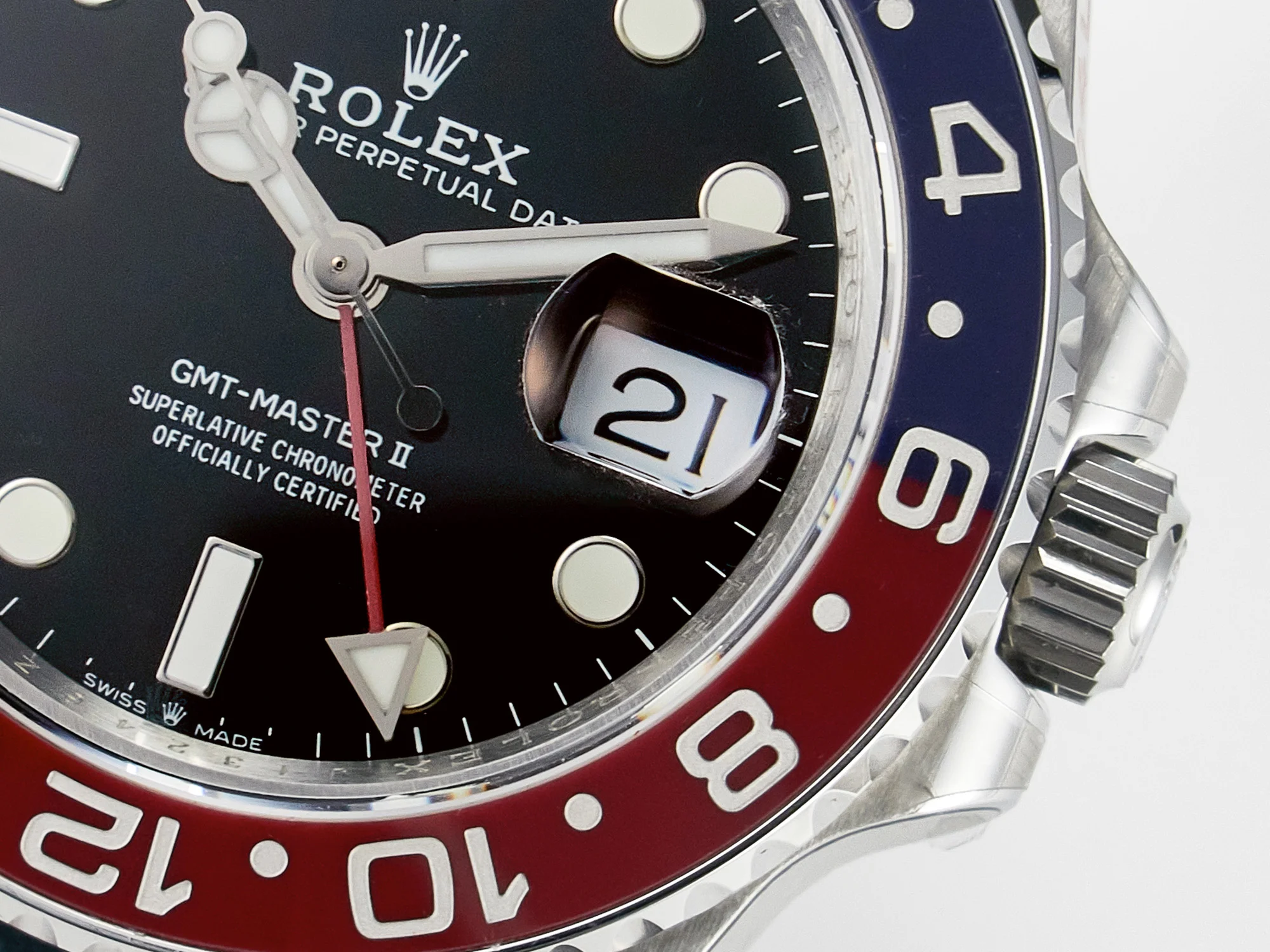 GMT-Master II 126710 BLRO Blue/Red Ceramic QF 1:1 Best Edition on Oyster Bracelet VR3285 CHS