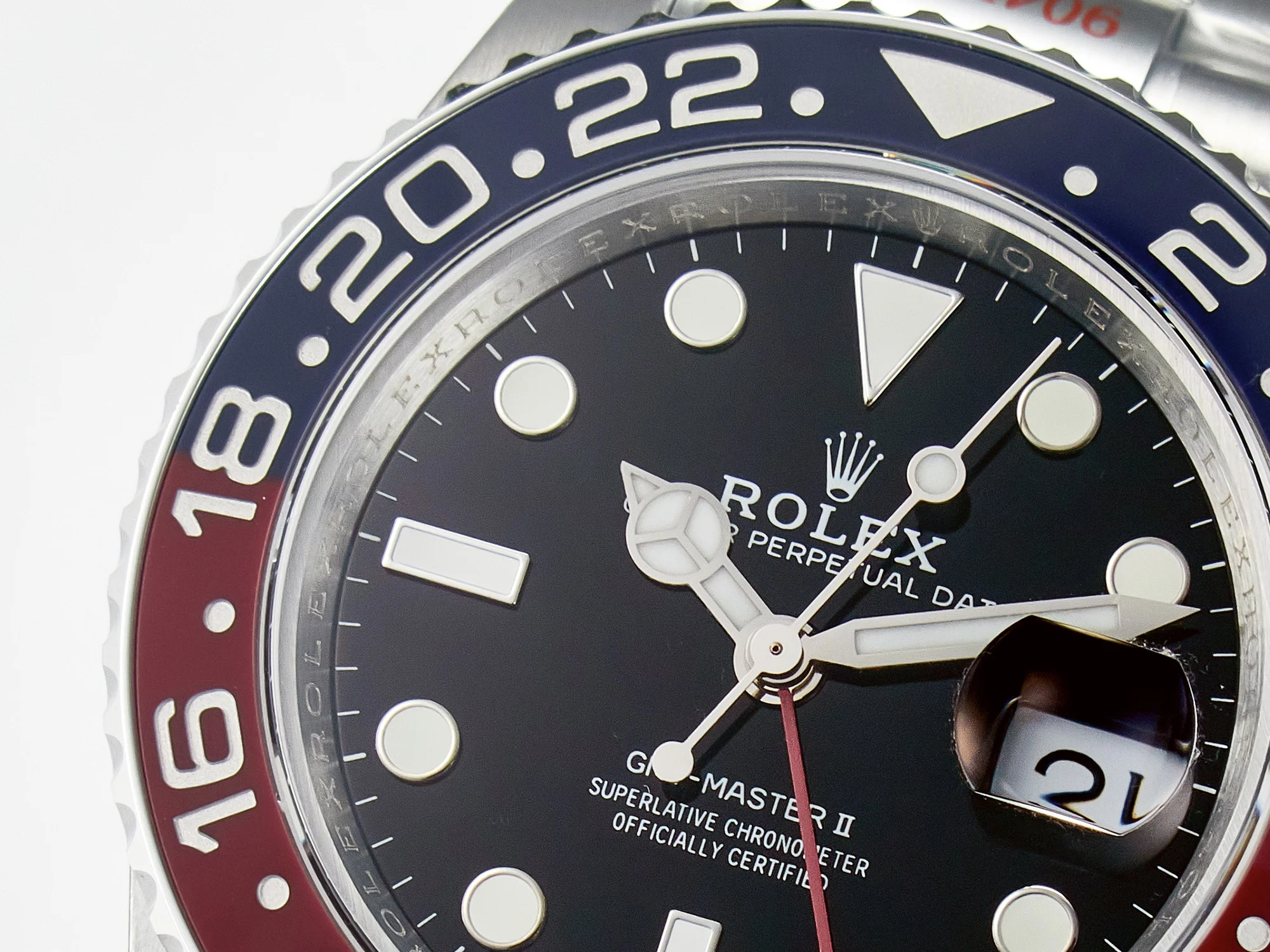 GMT-Master II 126710 BLRO Blue/Red Ceramic QF 1:1 Best Edition on Oyster Bracelet VR3285 CHS
