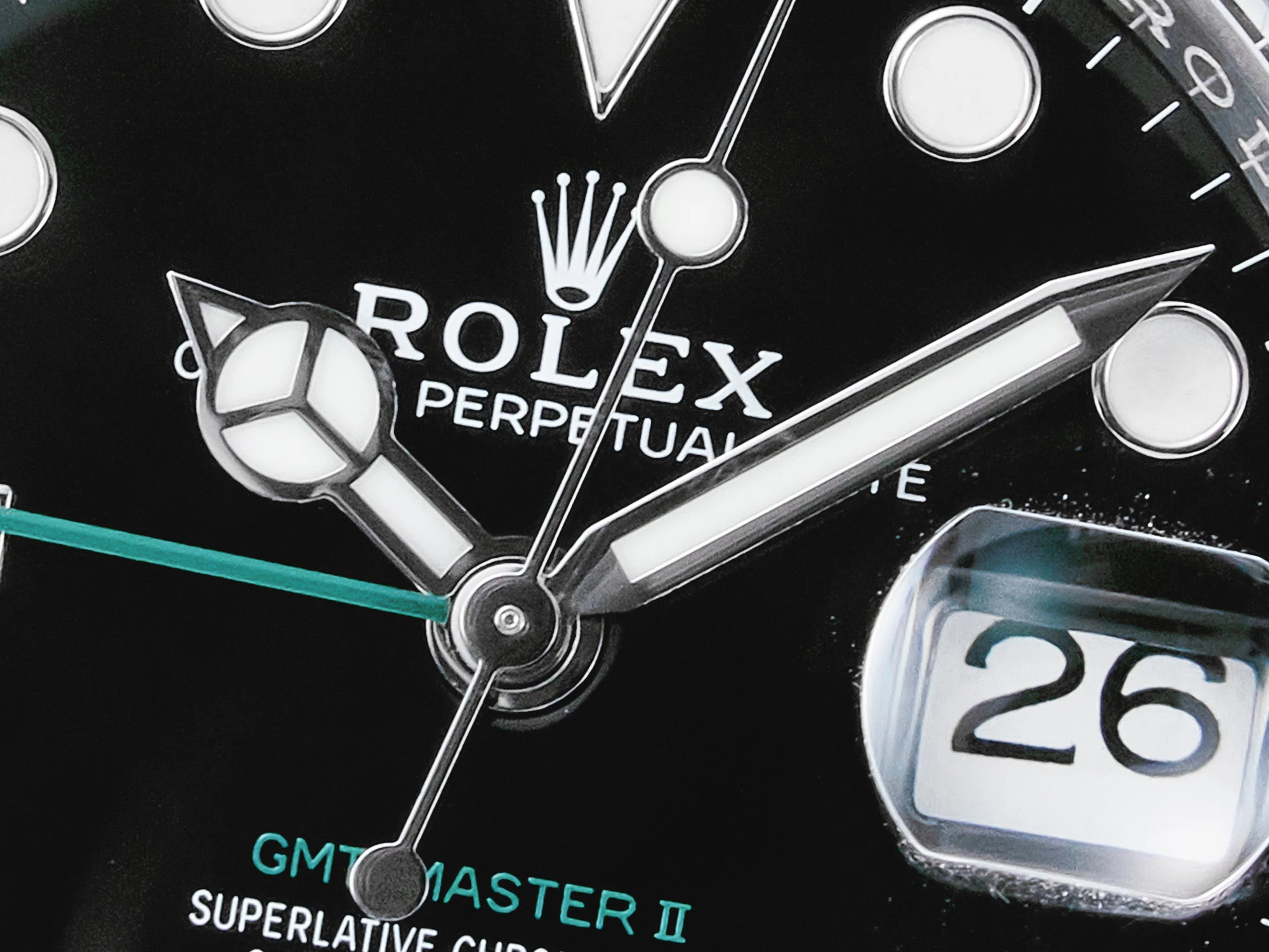 GMT-Master II 126710 GRNR Black/Gray Ceramic 904L Steel ARF 1:1 Best Edition on Jubilee Strap SH3285