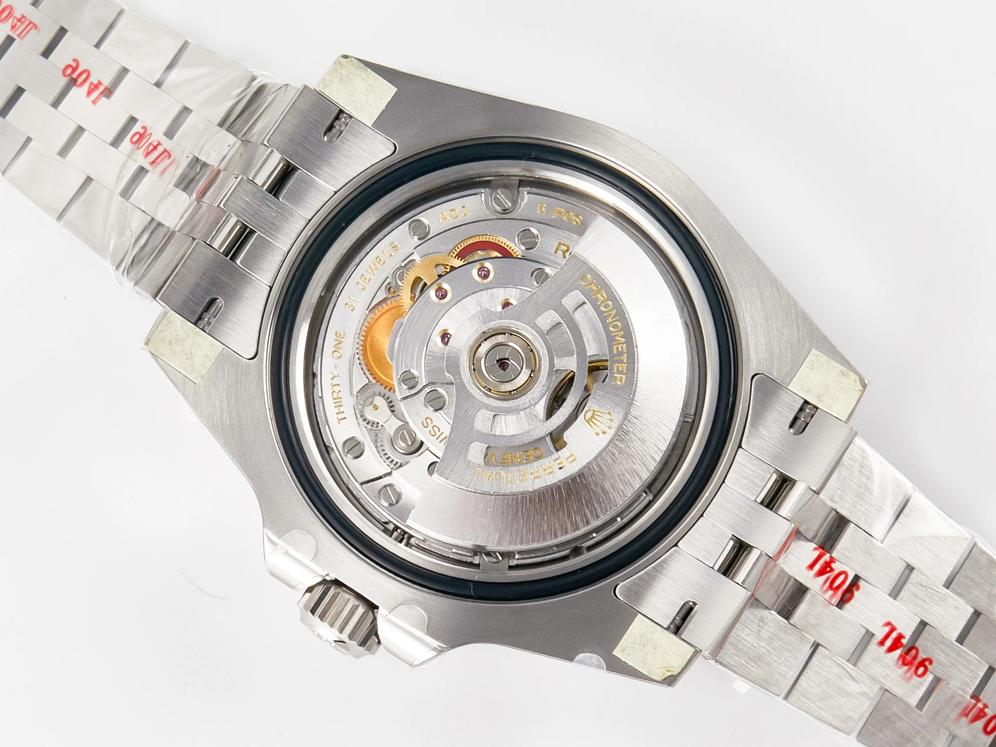 GMT-Master II 126710 GRNR Black/Gray Ceramic 904L Steel Clean 1:1 Best Edition on Jubilee Strap DD3285
