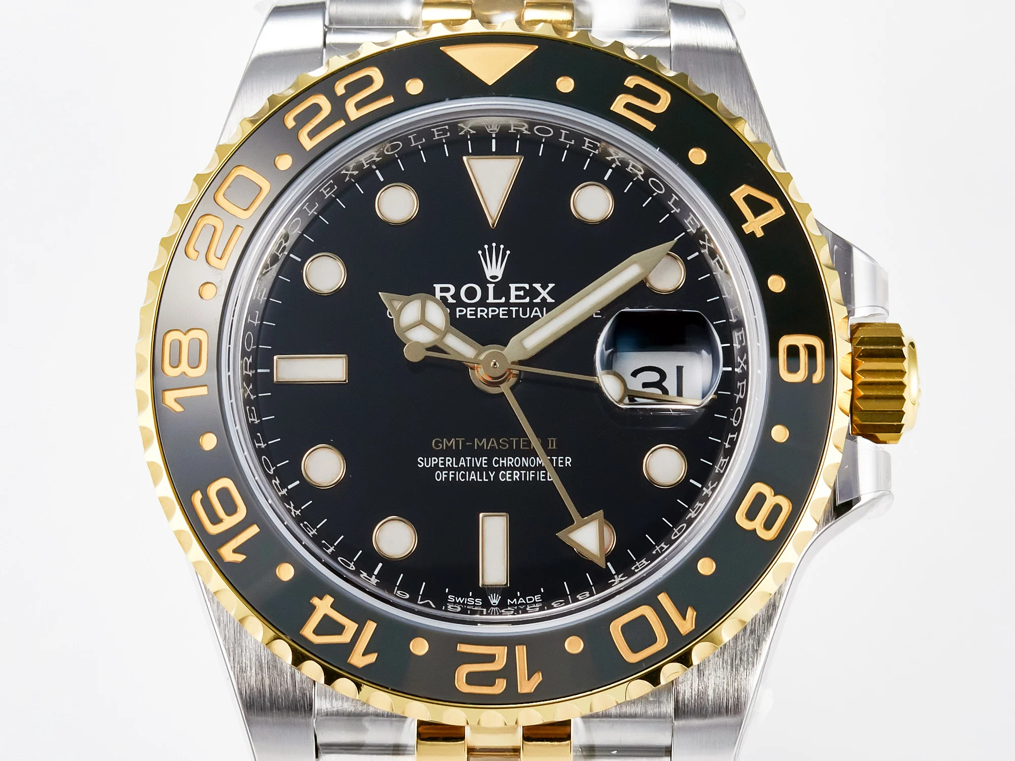 GMT-Master II 126713 GRNR ARF 1:1 Best Edition on Black Dial SS/YG Bracelet Super Clone VR3285 CHS (Gain Weight)