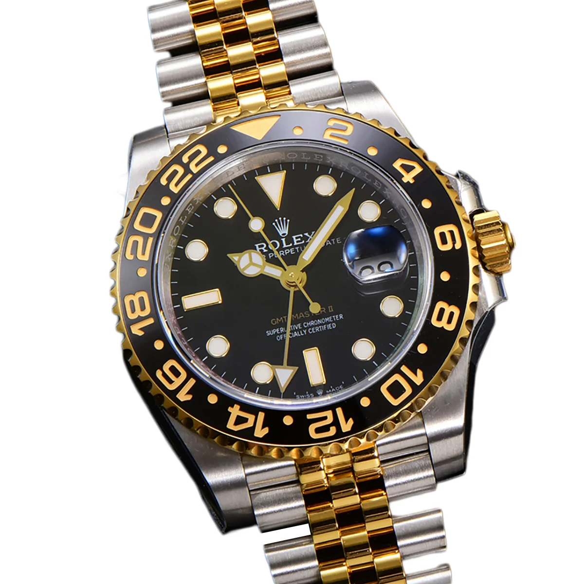 GMT Master II 126713GRNR on Jubilee Bracelet