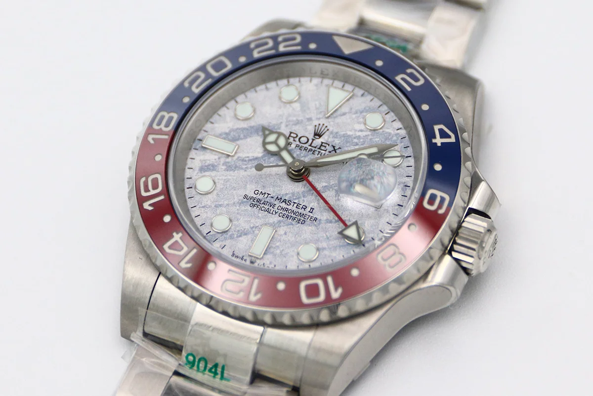 GMT Master II 126719BLRO Meteorite Dial