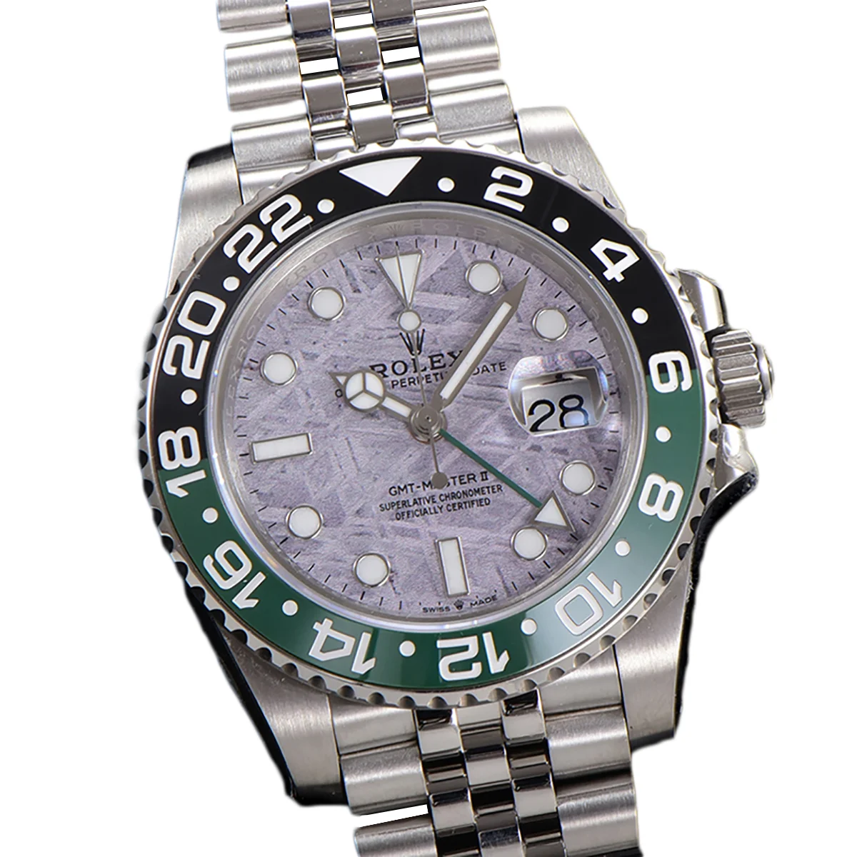 GMT Master II 126720 Meteorite Dial on Jubilee Bracelet