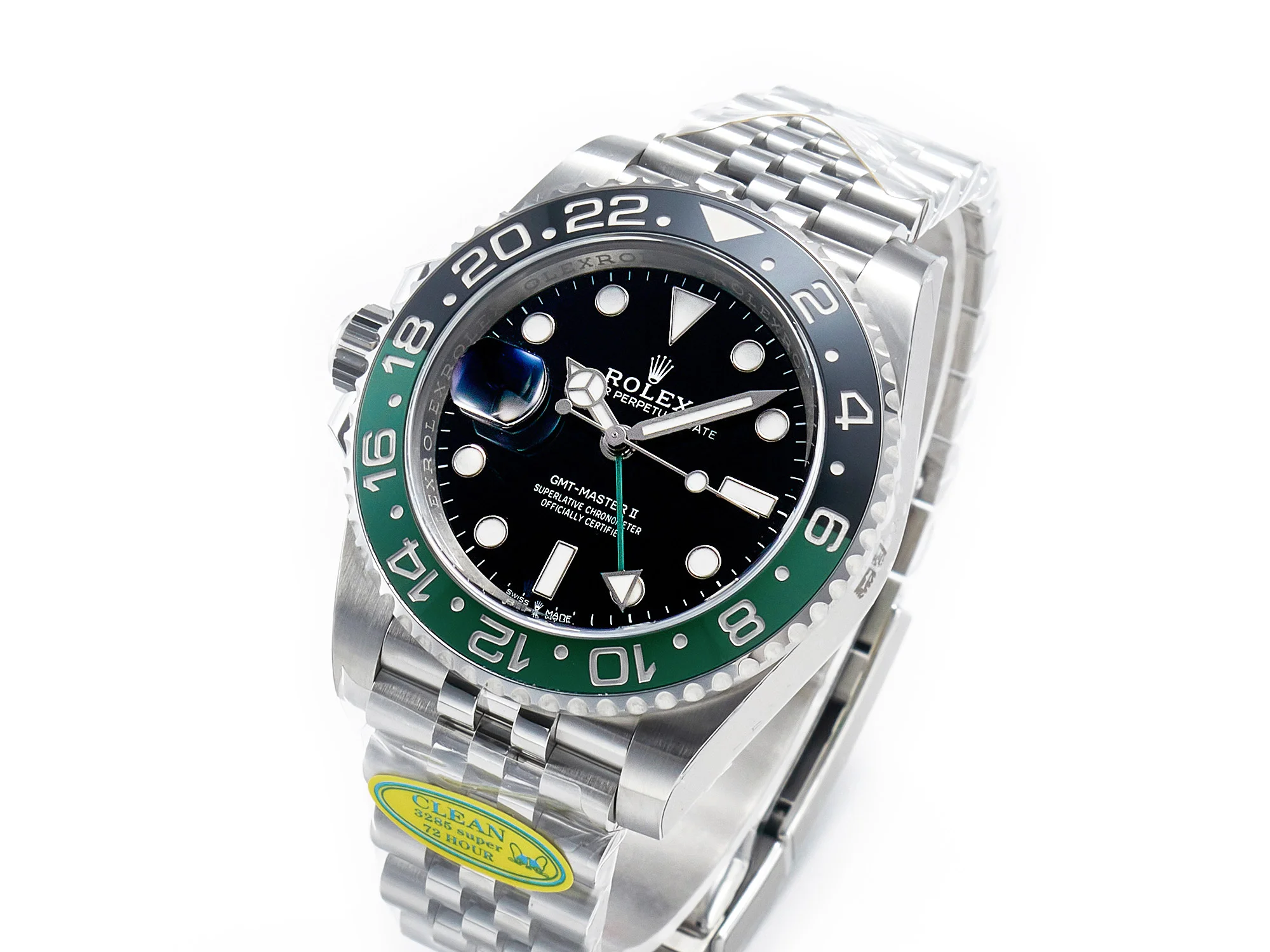GMT Master II 126720 VTNR Clean 904L SS 1:1 Best Edition on Jubilee Bracelet DD3285 CHS