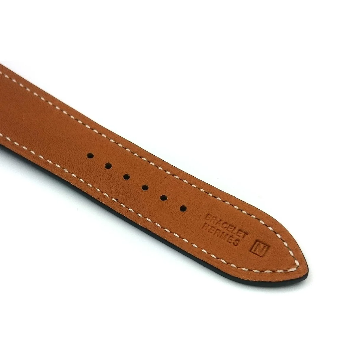 Heure H Steel on Light Blue Fjord Leather Strap