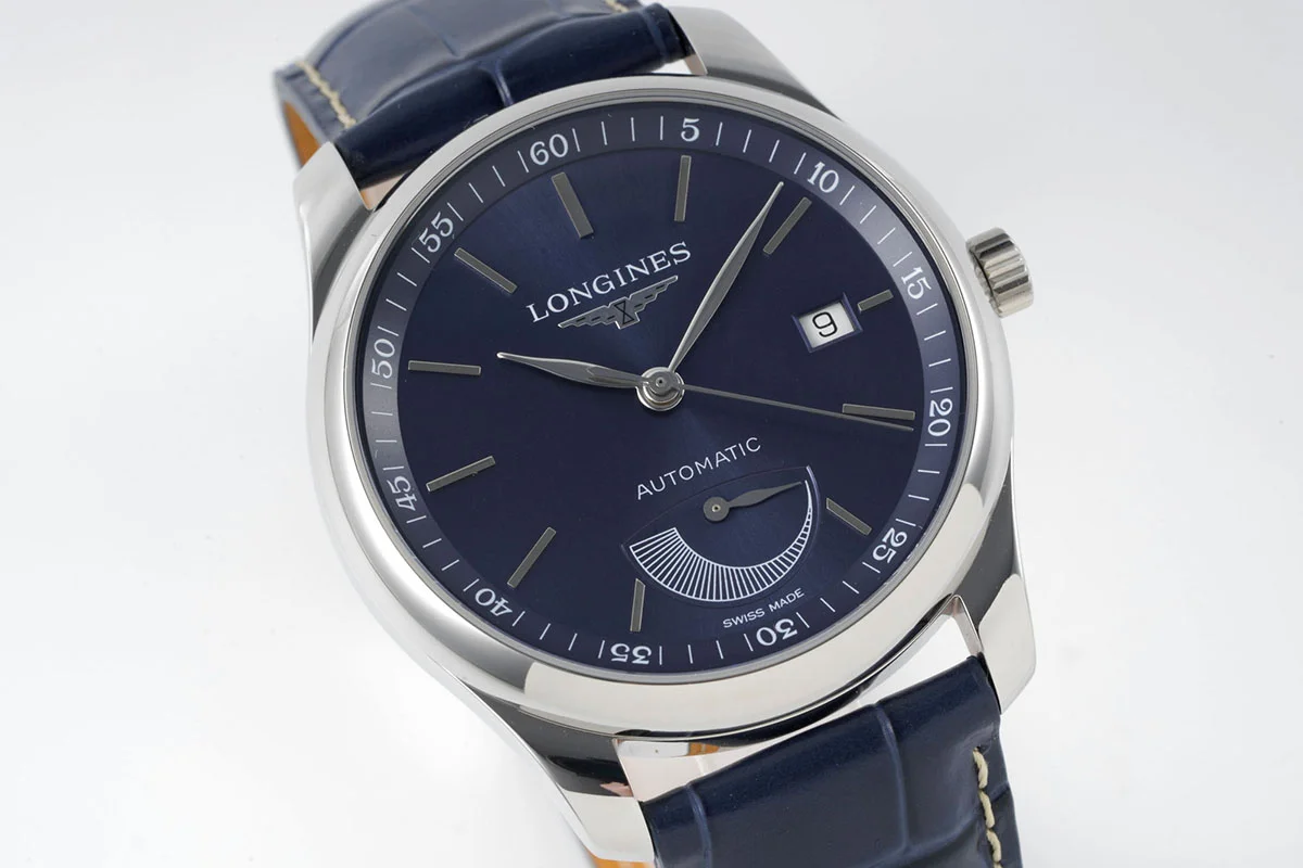 Master Collection Blue Dial in Steel Ref. L2.908.4.92.0