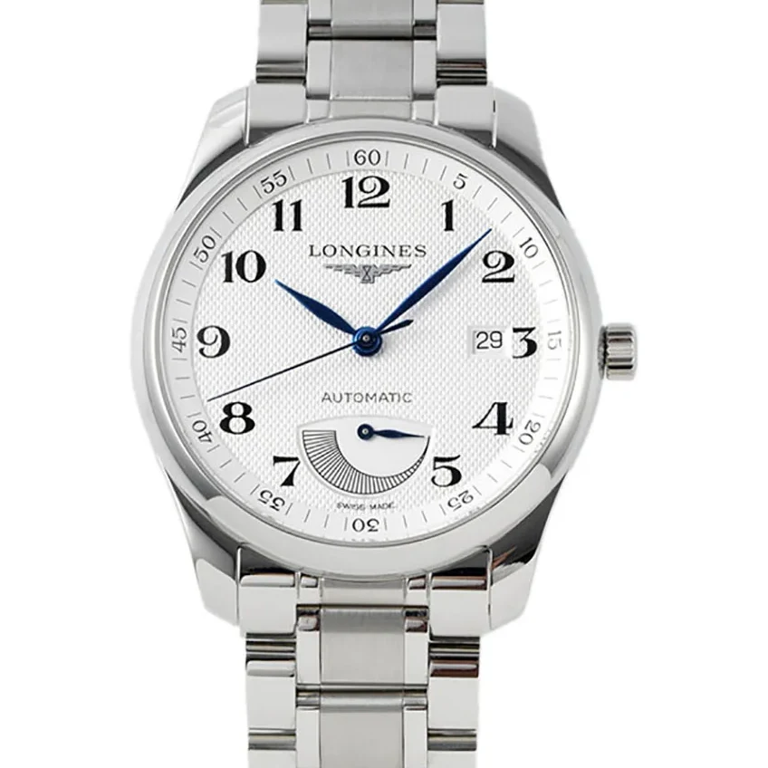 Master Collection White Dial in Steel Ref. L2.908.4.78.6